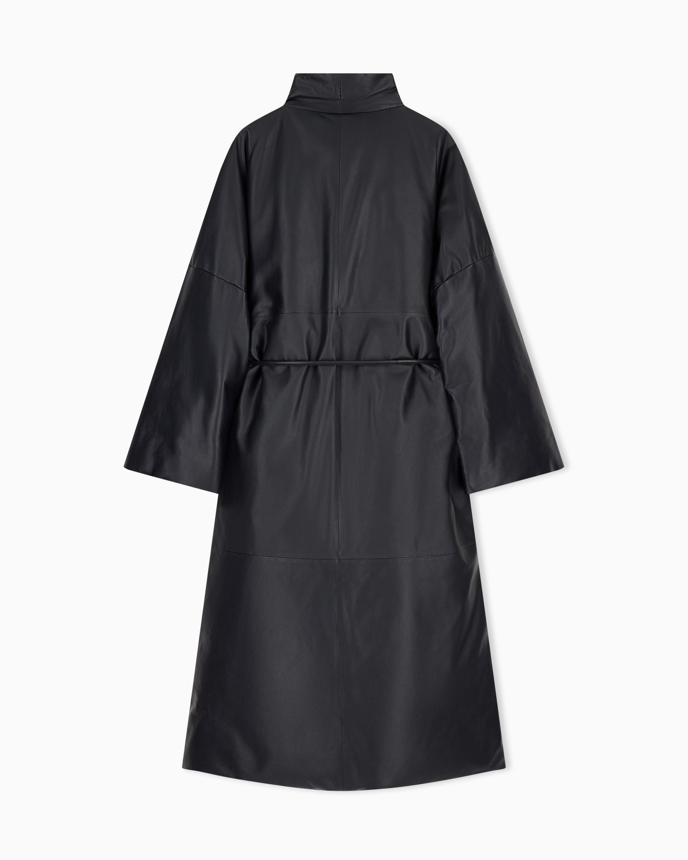 Chaqueta de plumas larga, ancha y reversible en napa de cordero ASV Diapositiva 1