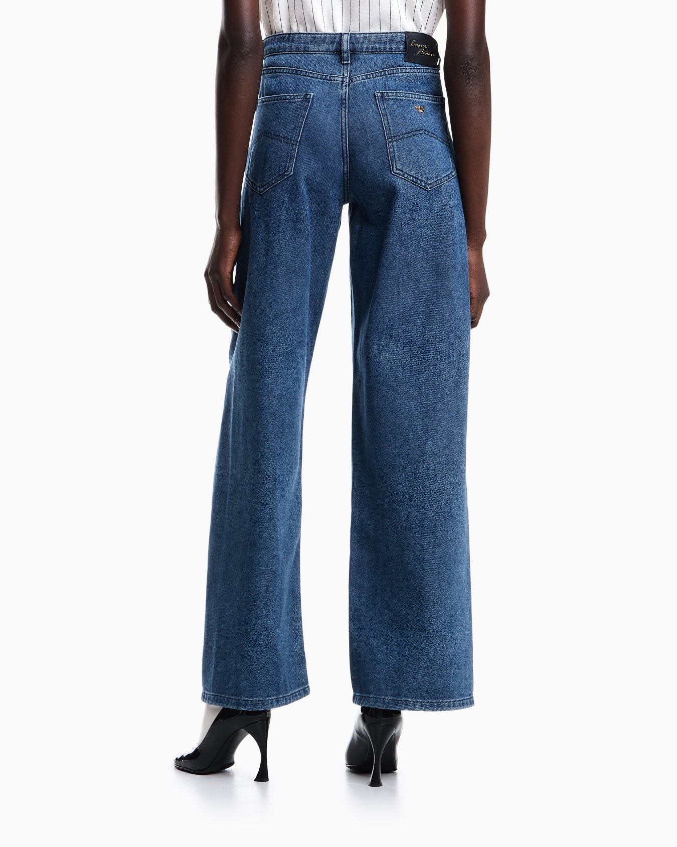 J6F relaxed-fit, worn-look denim jeans Slide 2