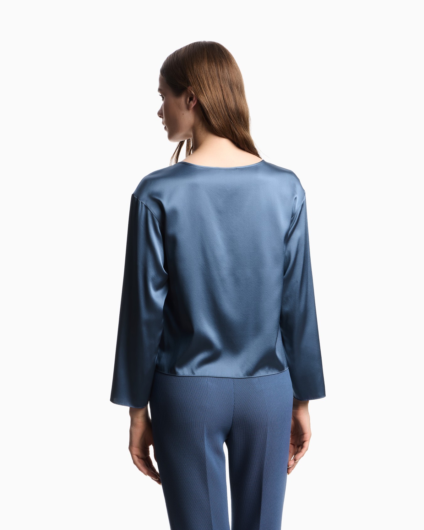Silk satin blouse  Slide 2