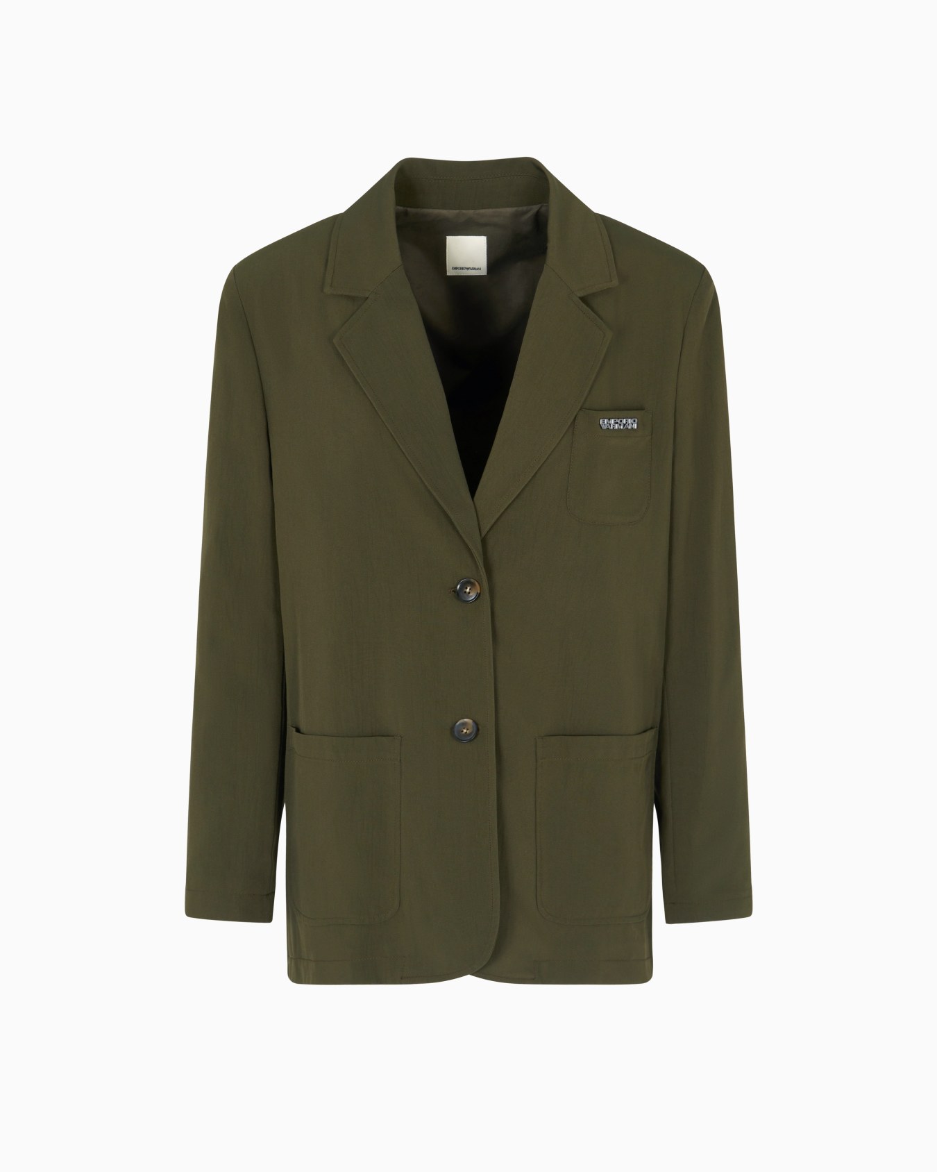 New York capsule collection single-breasted canvas blazer Slide 0