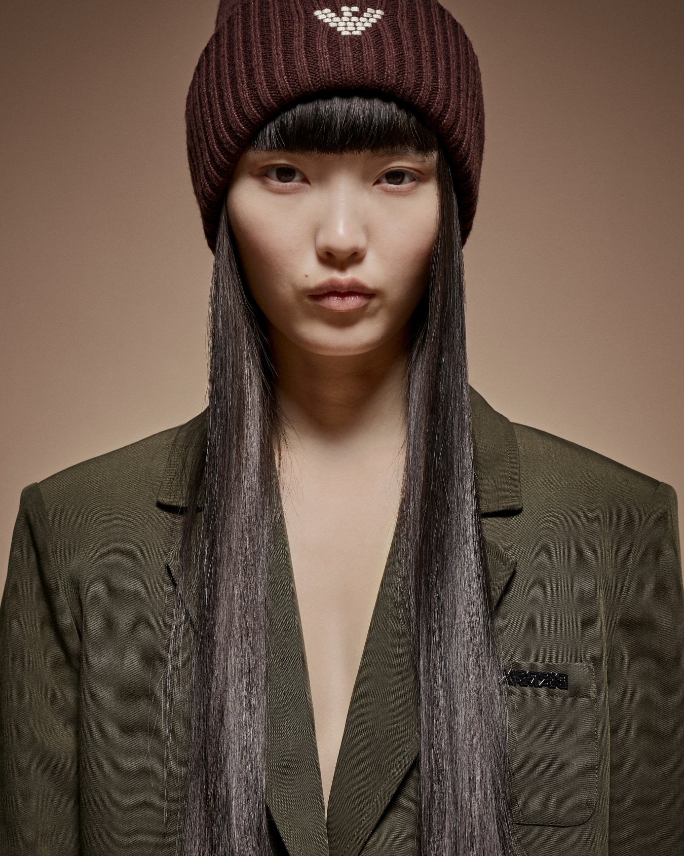 New York capsule collection single-breasted canvas blazer Slide 6