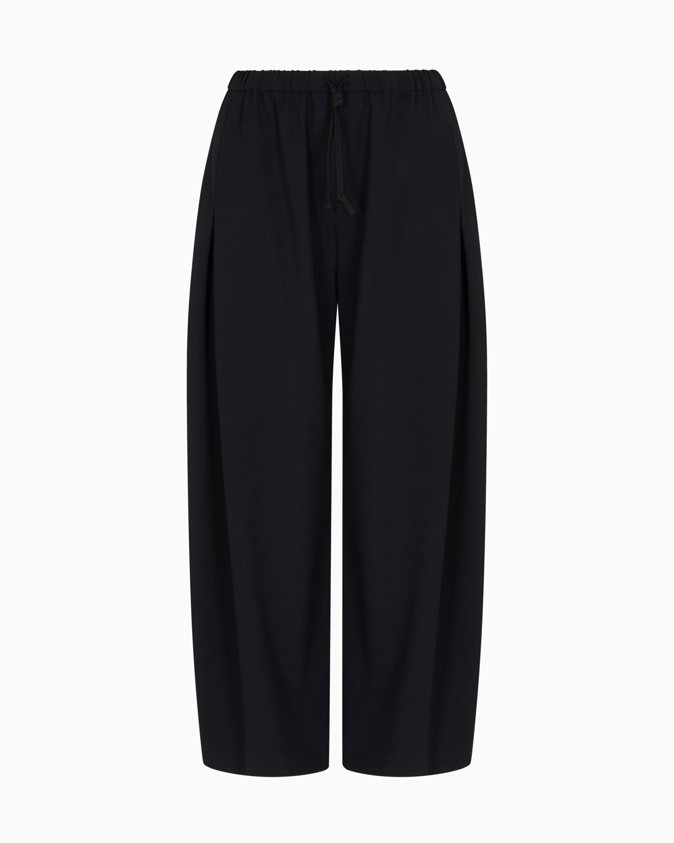Pleated trousers in two-tone barathea wool Slide 0
