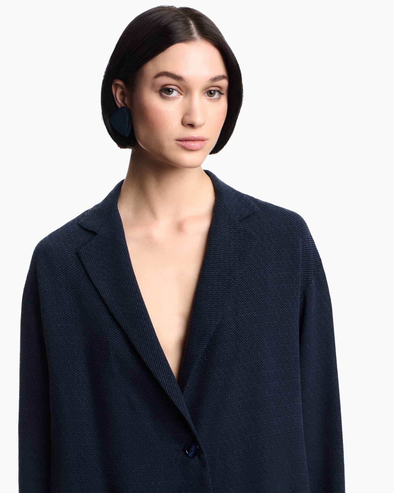 ASV cupro-blend single-breasted blazer Slide 4