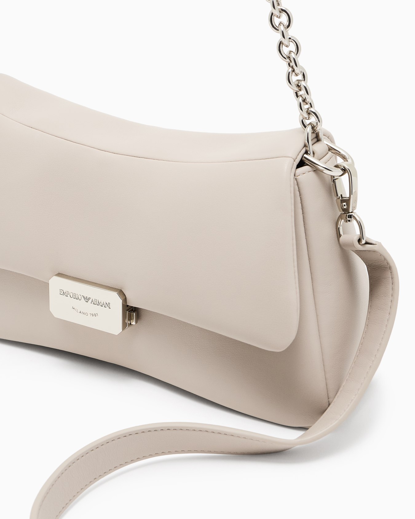 Borsa a spalla in pelle soft Slide 4