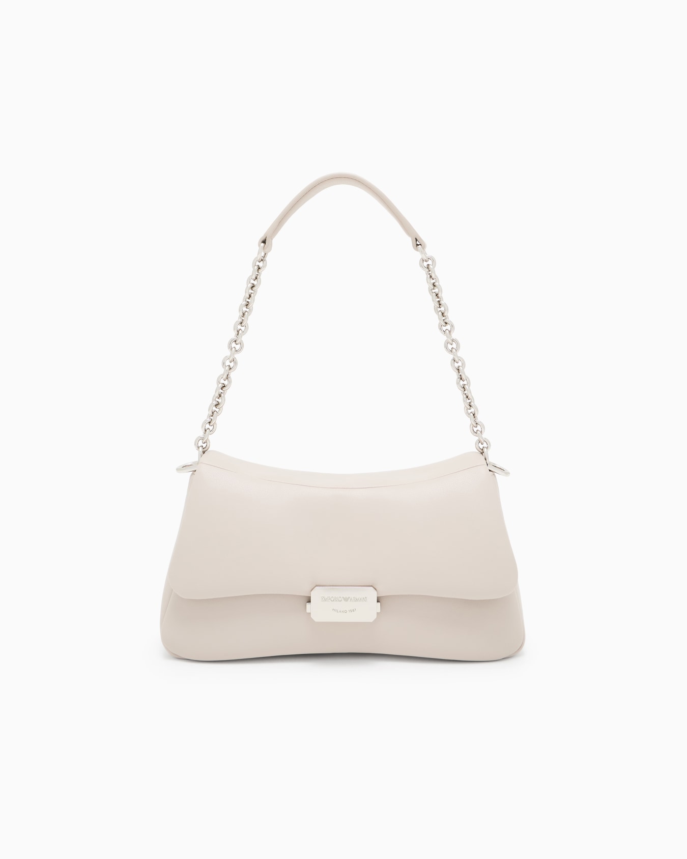 Borsa a spalla in pelle soft Slide 0