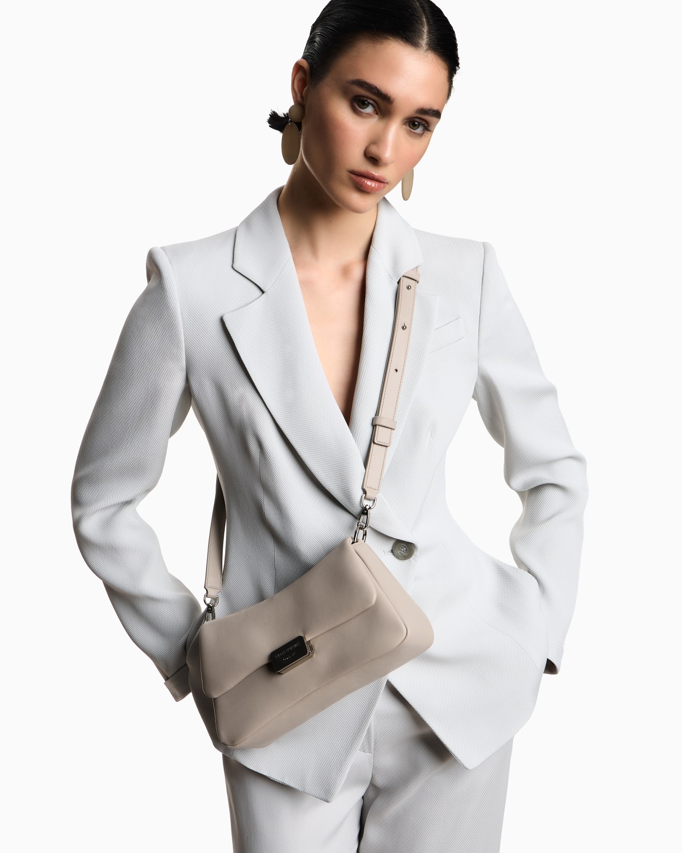 Borsa a spalla in pelle soft Slide 6