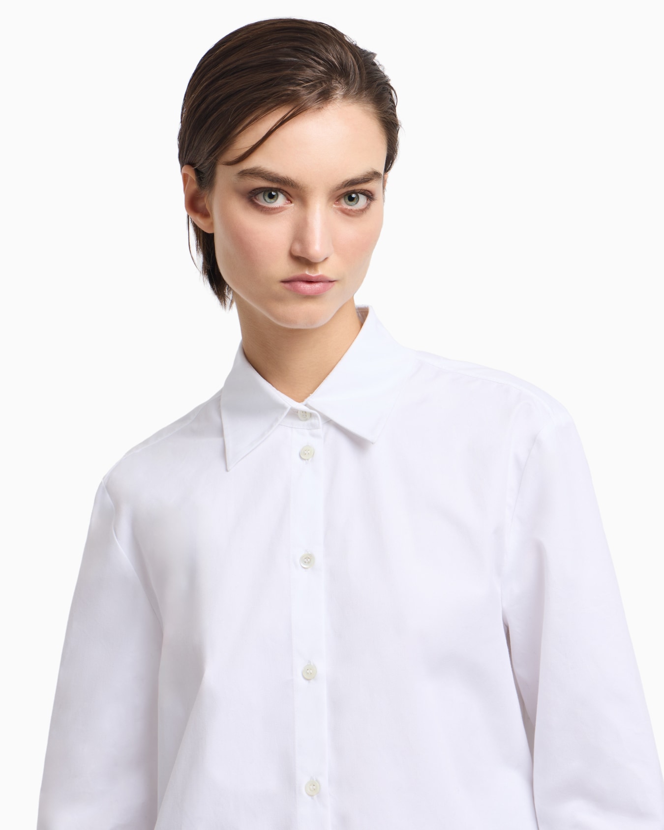 Grande chemise en coton émerisé Capsule Winter Urbanism Diapositive 4