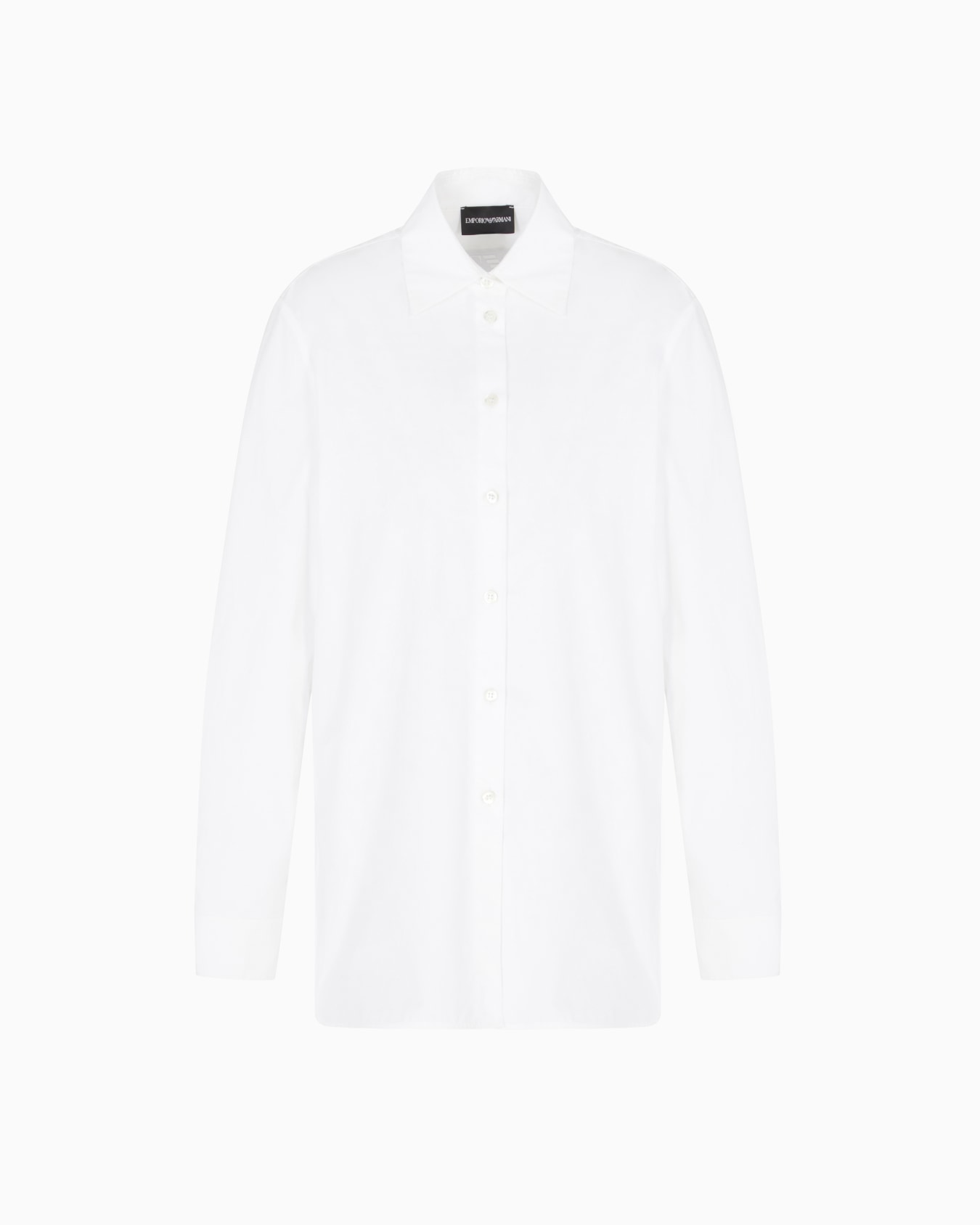 Grande chemise en coton émerisé Capsule Winter Urbanism Diapositive 0