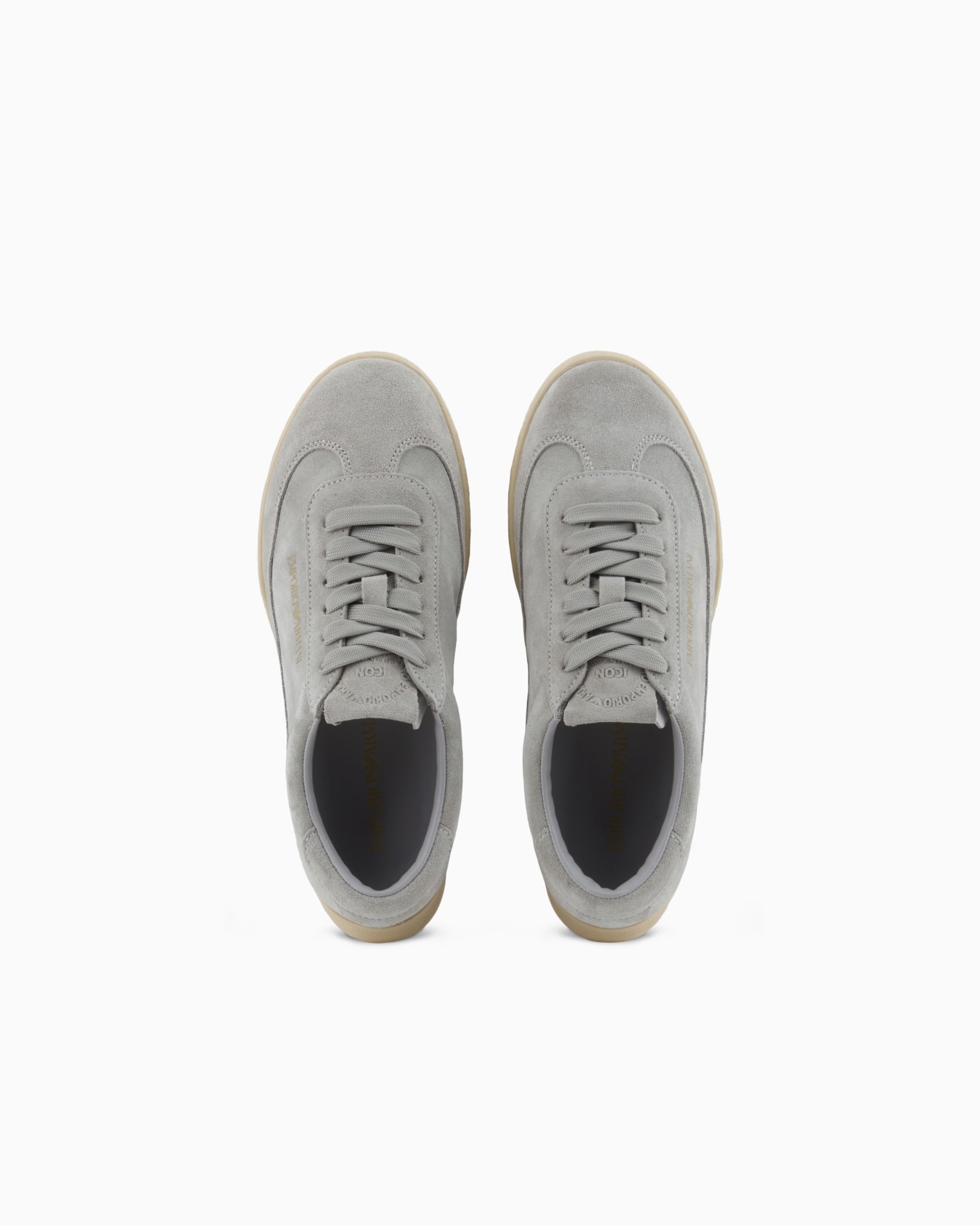 Sneakers en cuir et cuir suédé  Diapositive 2