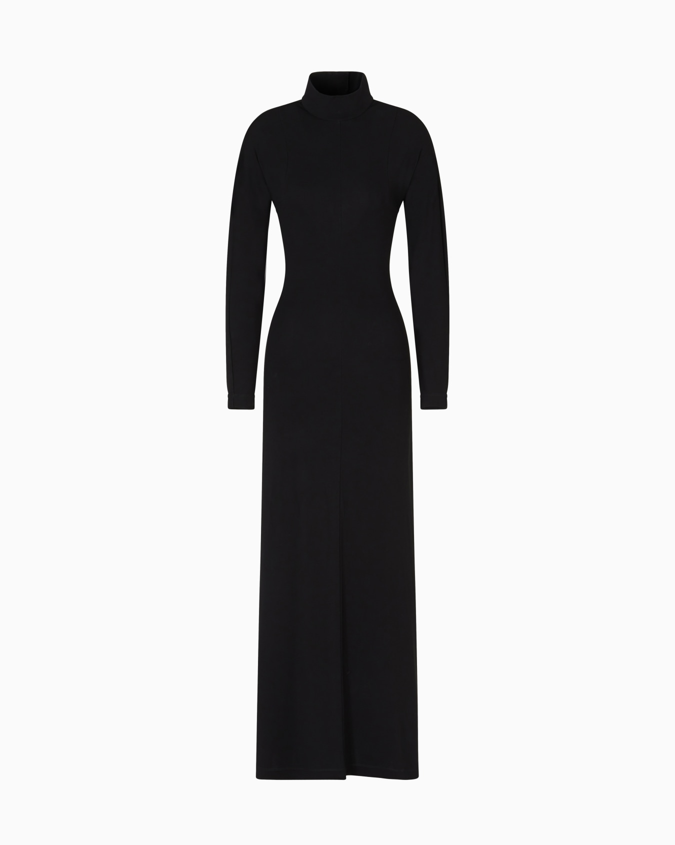 ASV Polygon capsule collection viscose crêpe interlock long dress Slide 0