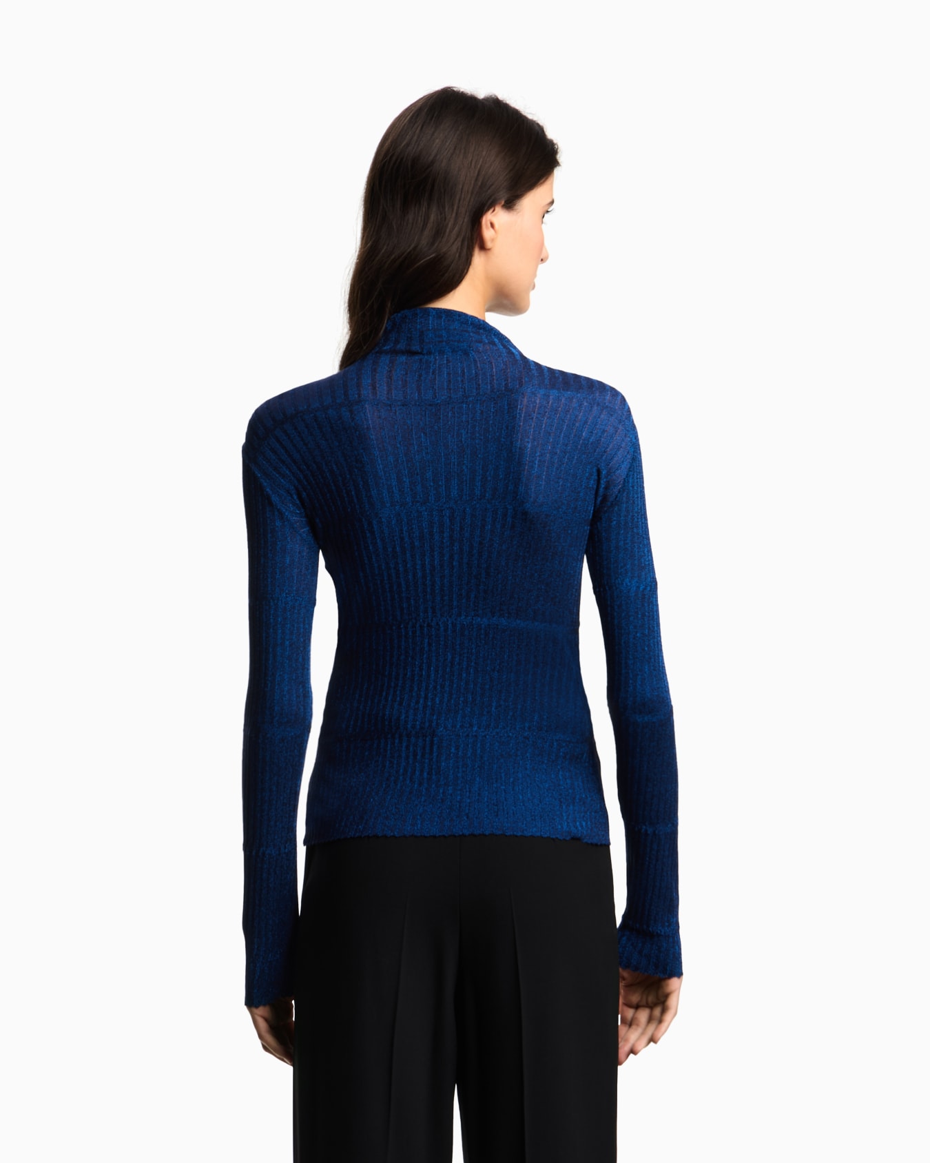Lurex-Pullover mit 3D-Effekt Folie 2