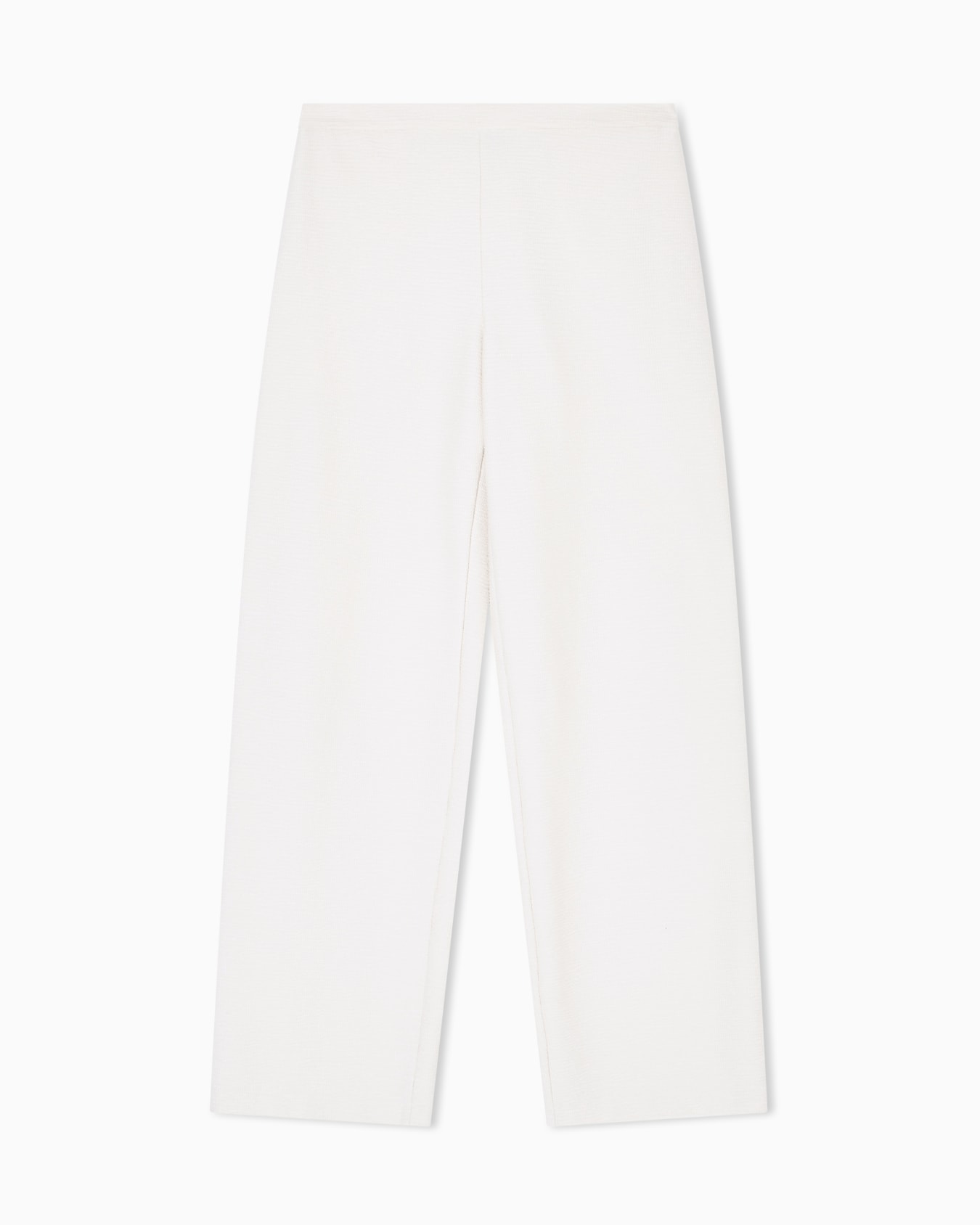 ASV embossed, textured jersey palazzo trousers Slide 0