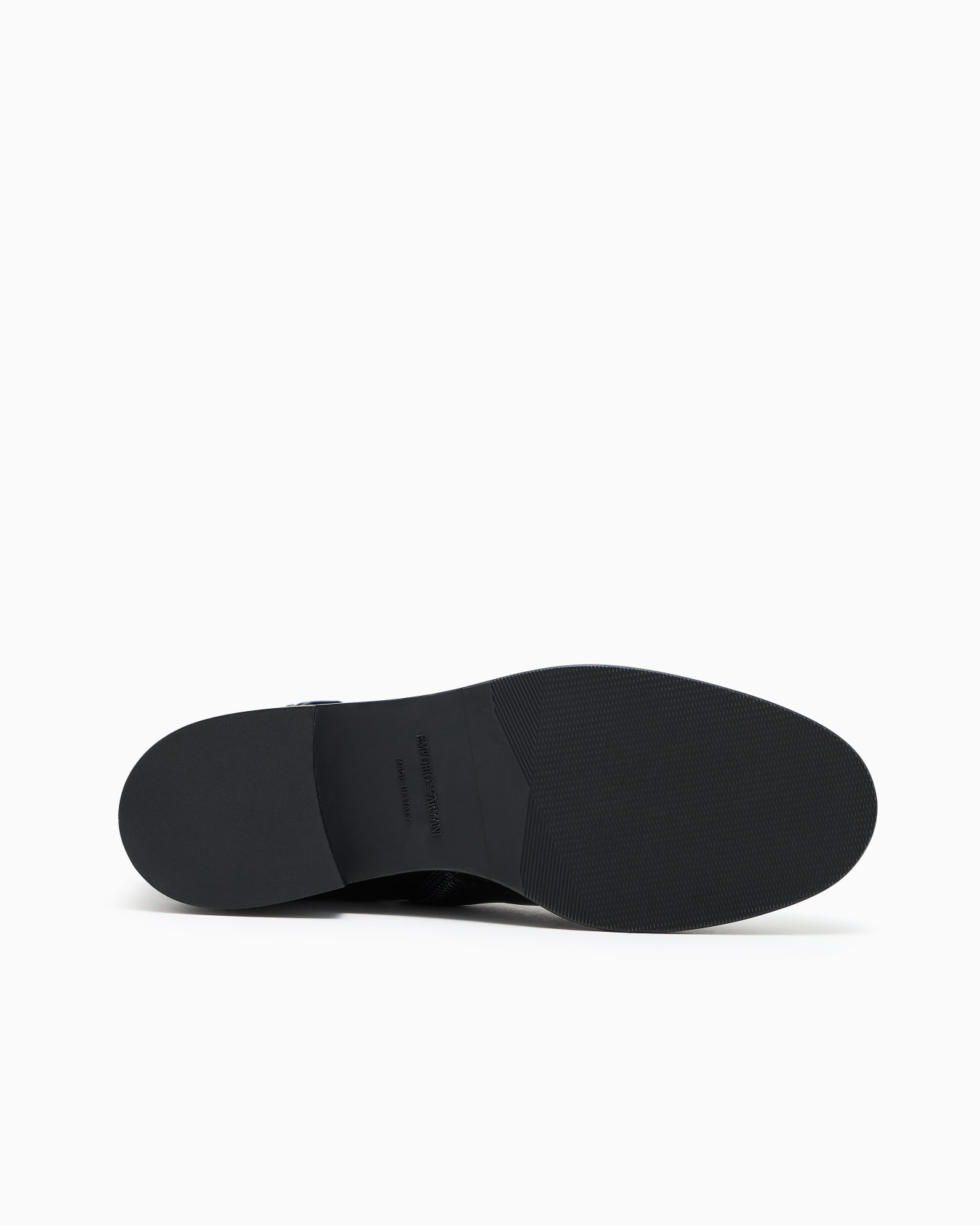 Stivaletti stringati in pelle con cinturino logato Slide 5