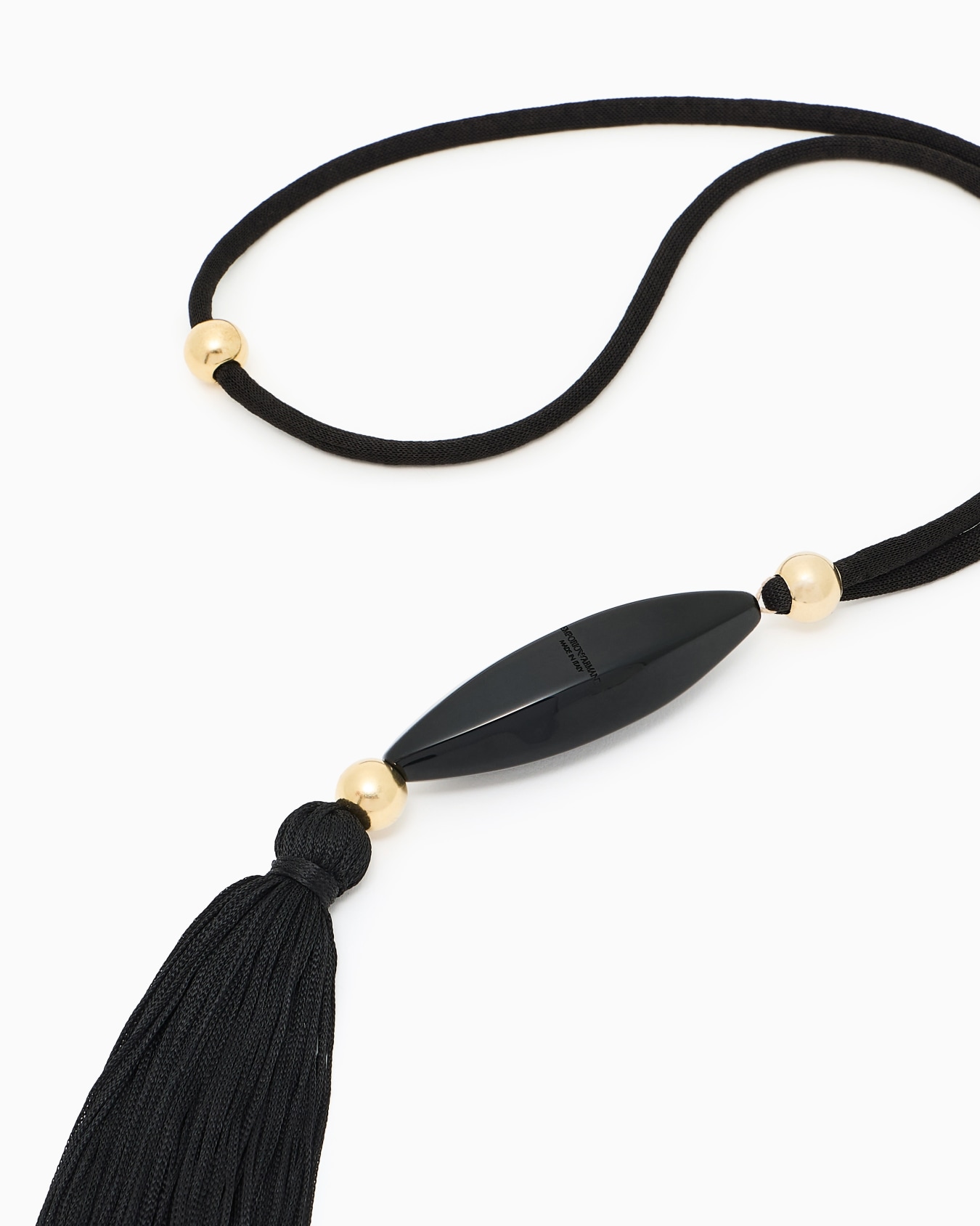 Necklace with pendant and tassel Slide 1