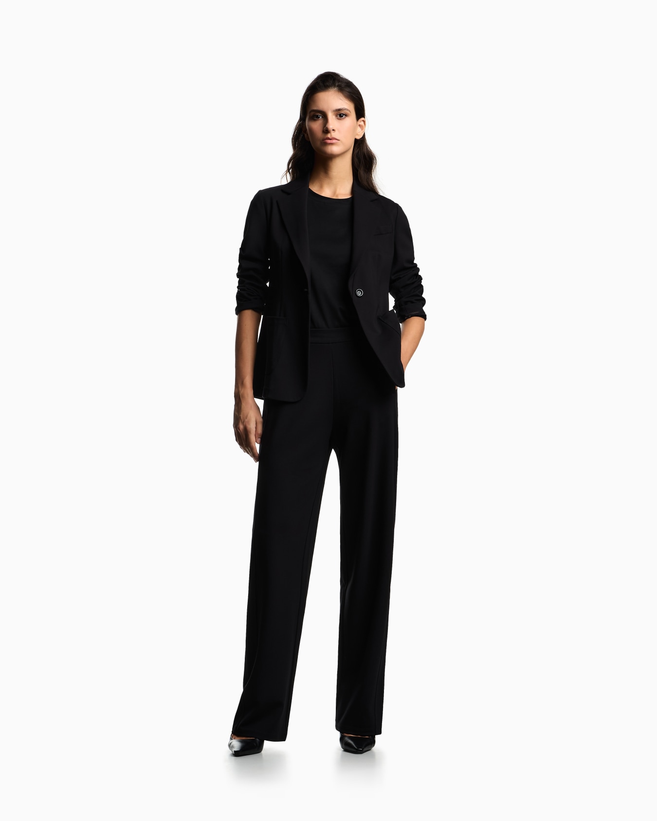 Travel Essentials capsule collection interlock jersey trousers Slide 1