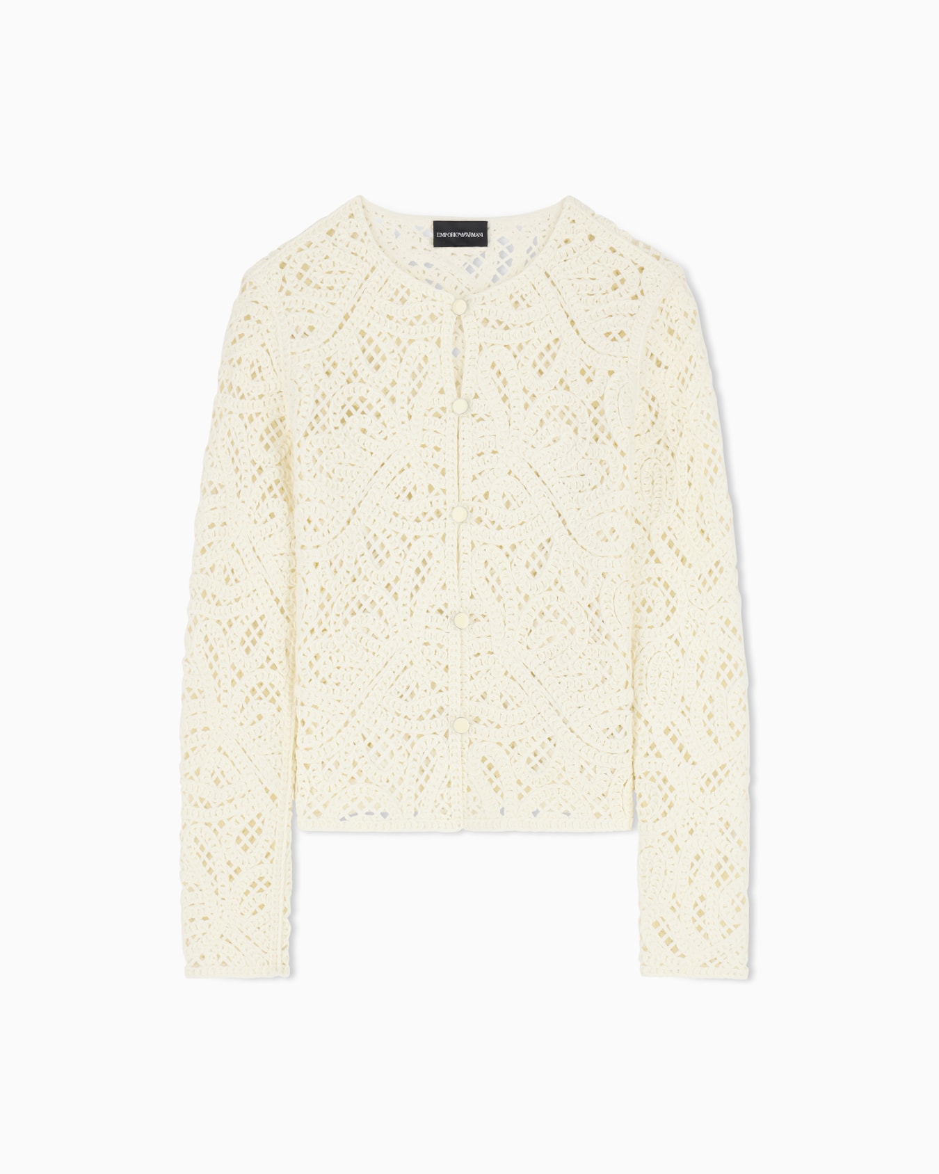 ジャケット コーネリー刺繍ファブリック マクラメ風 スライドする 0