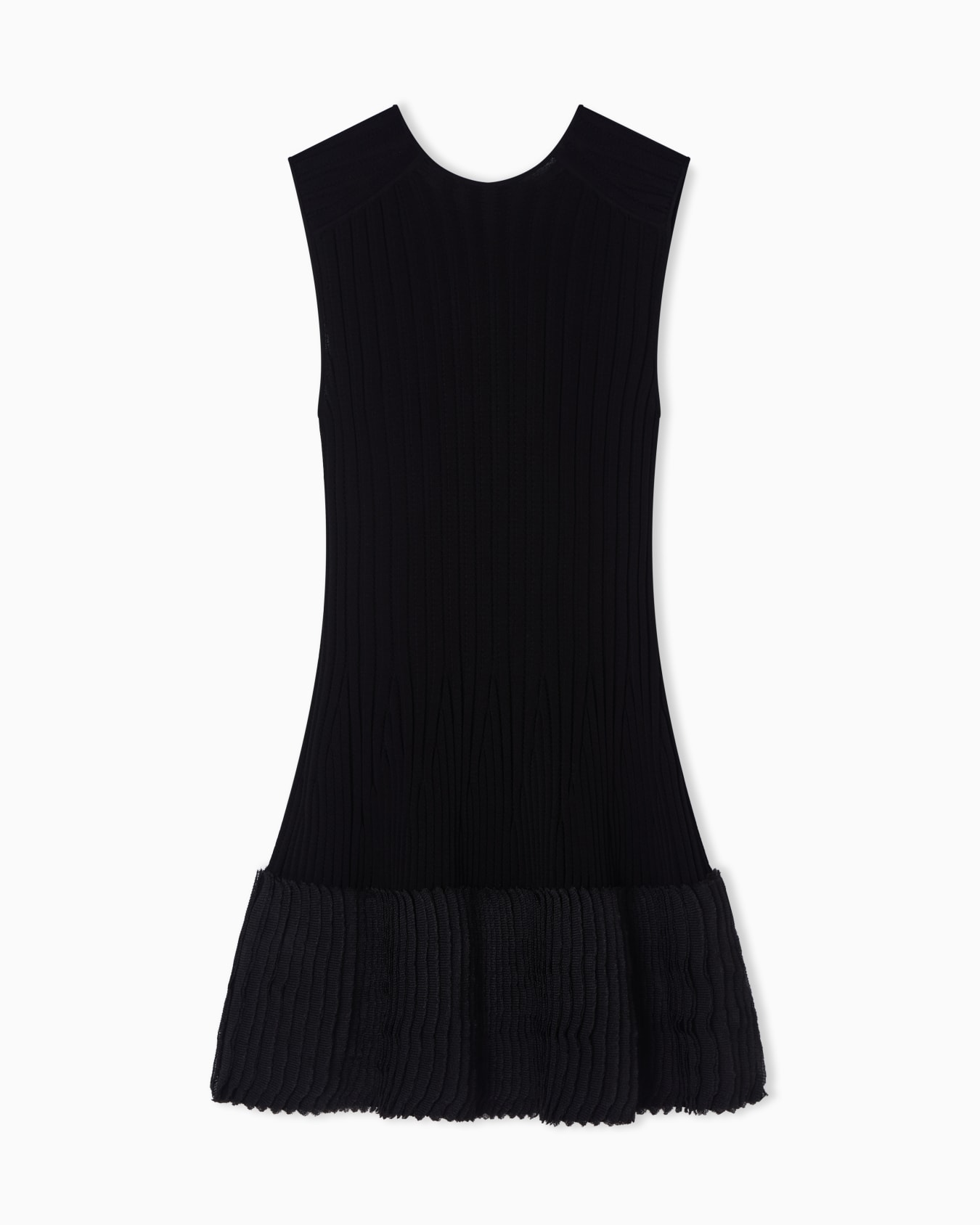 Knitted dress with rouge detail Slide 3