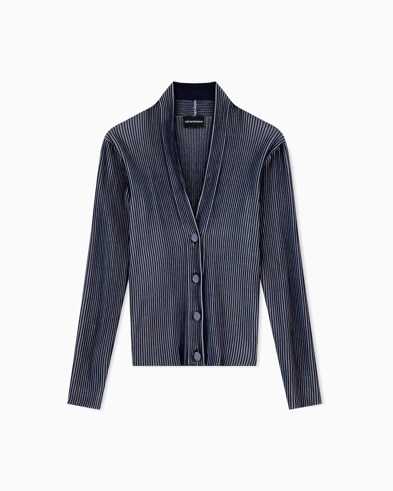 Cárdigan de punto efecto canalé Diapositiva 0