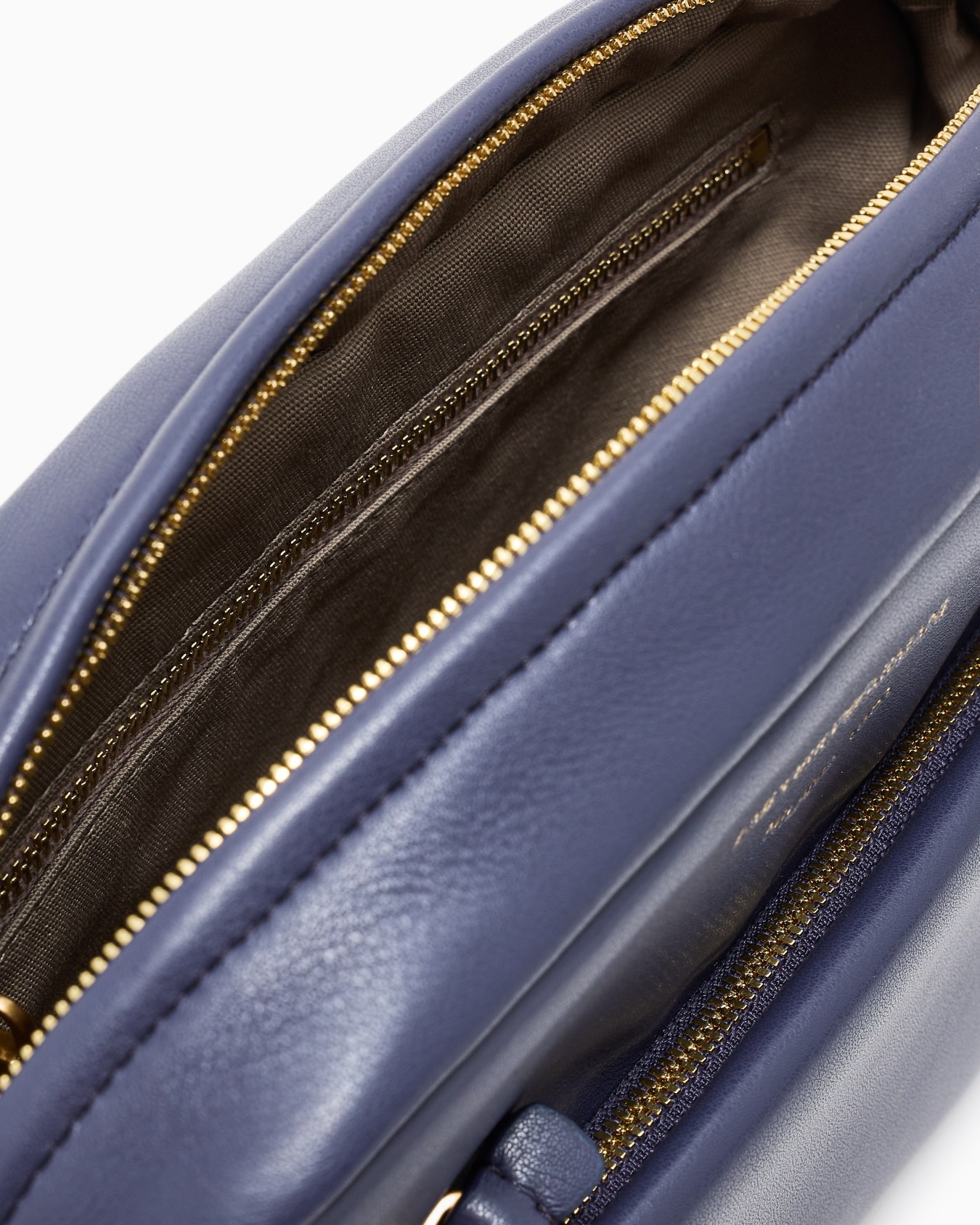 Sac caméra avec bandoulière en cuir Diapositive 3