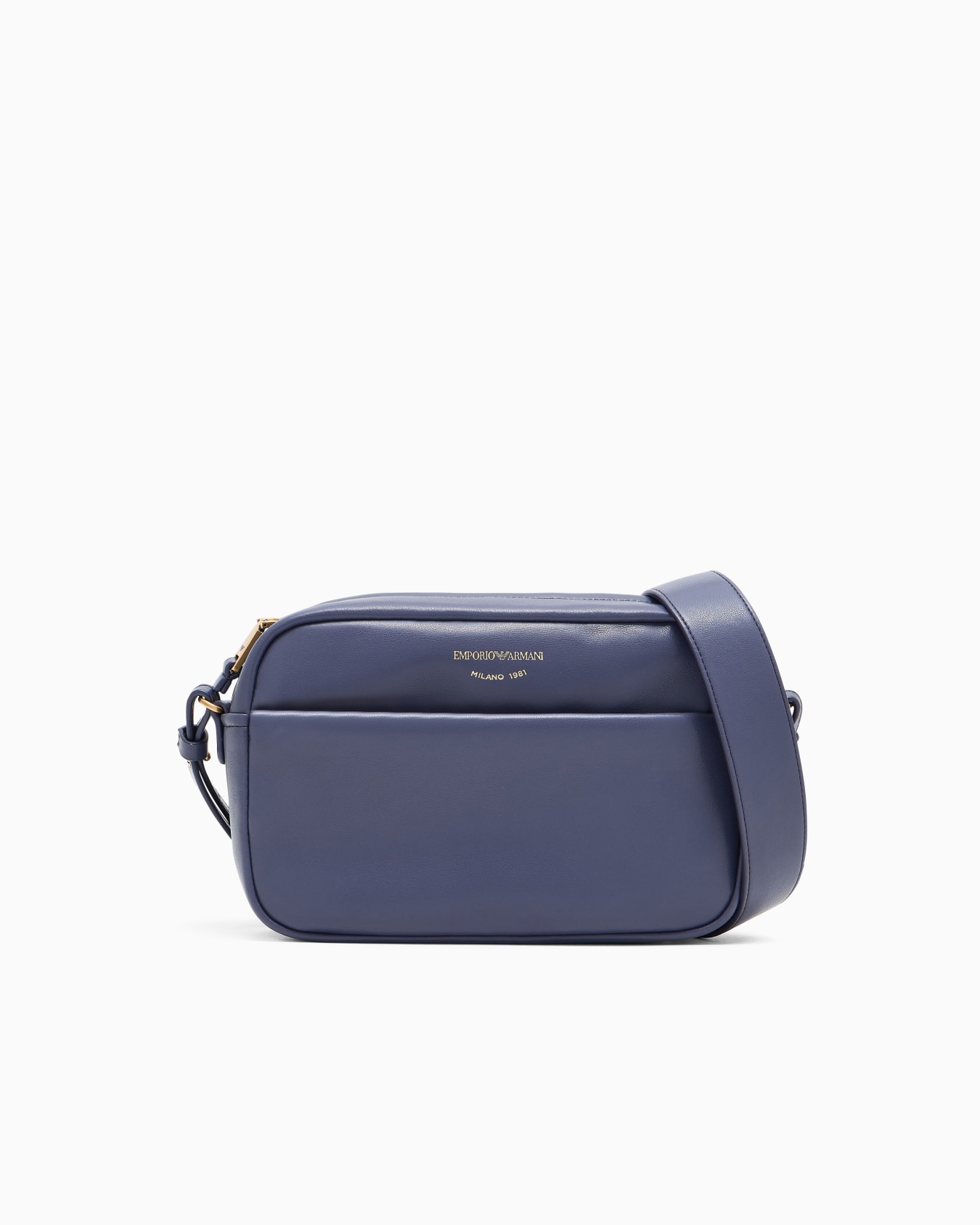 Sac caméra avec bandoulière en cuir Diapositive 0
