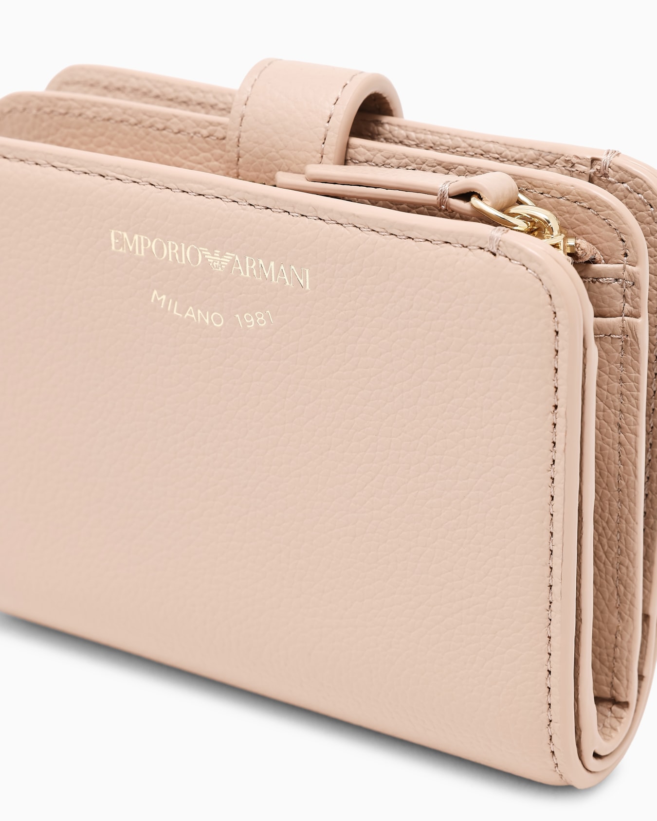 Portafoglio bifold in pelle bottalata Slide 3