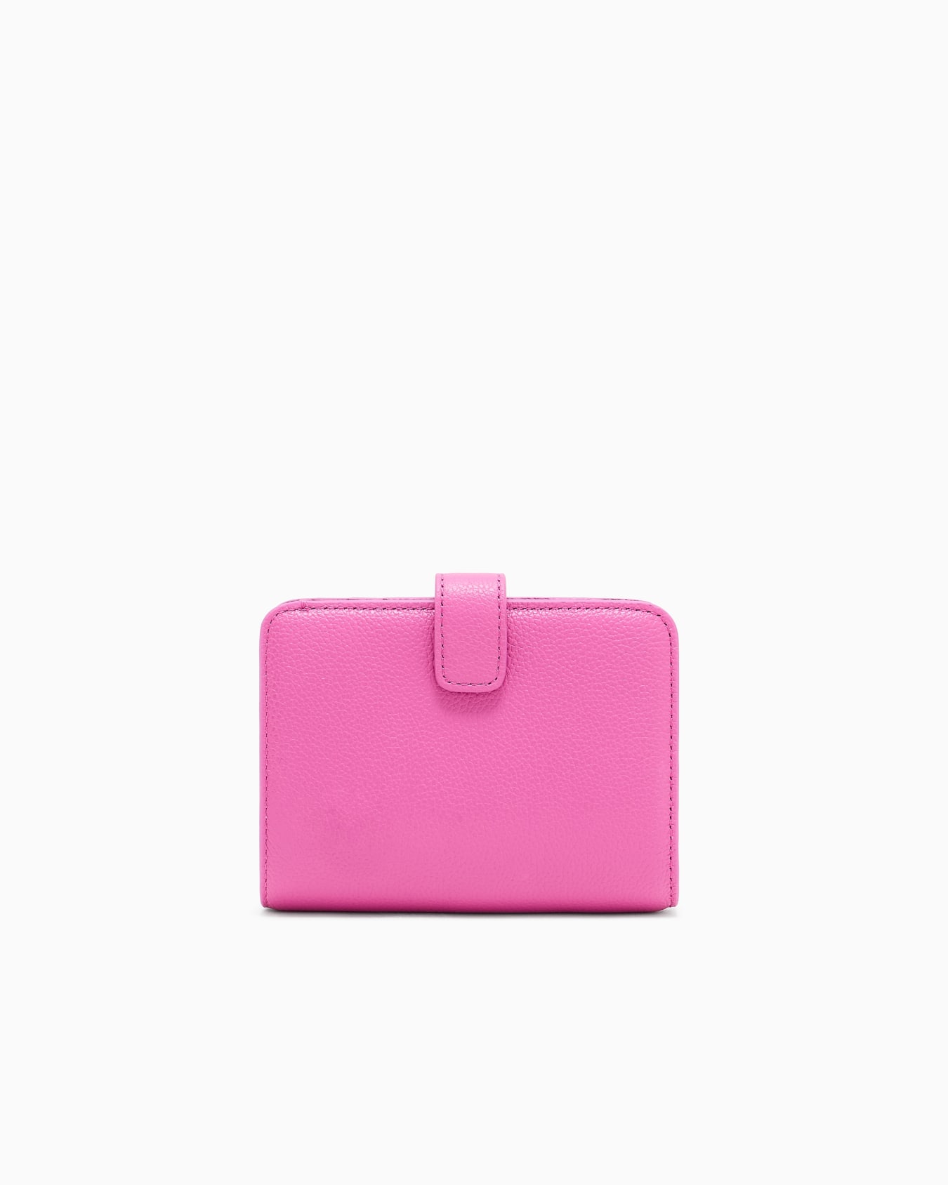Tumbled-leather bi-fold wallet Slide 1
