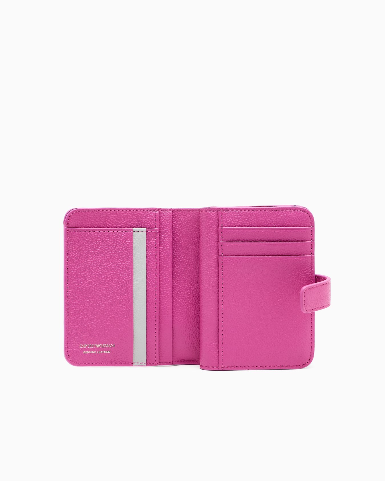 Tumbled-leather bi-fold wallet Slide 2
