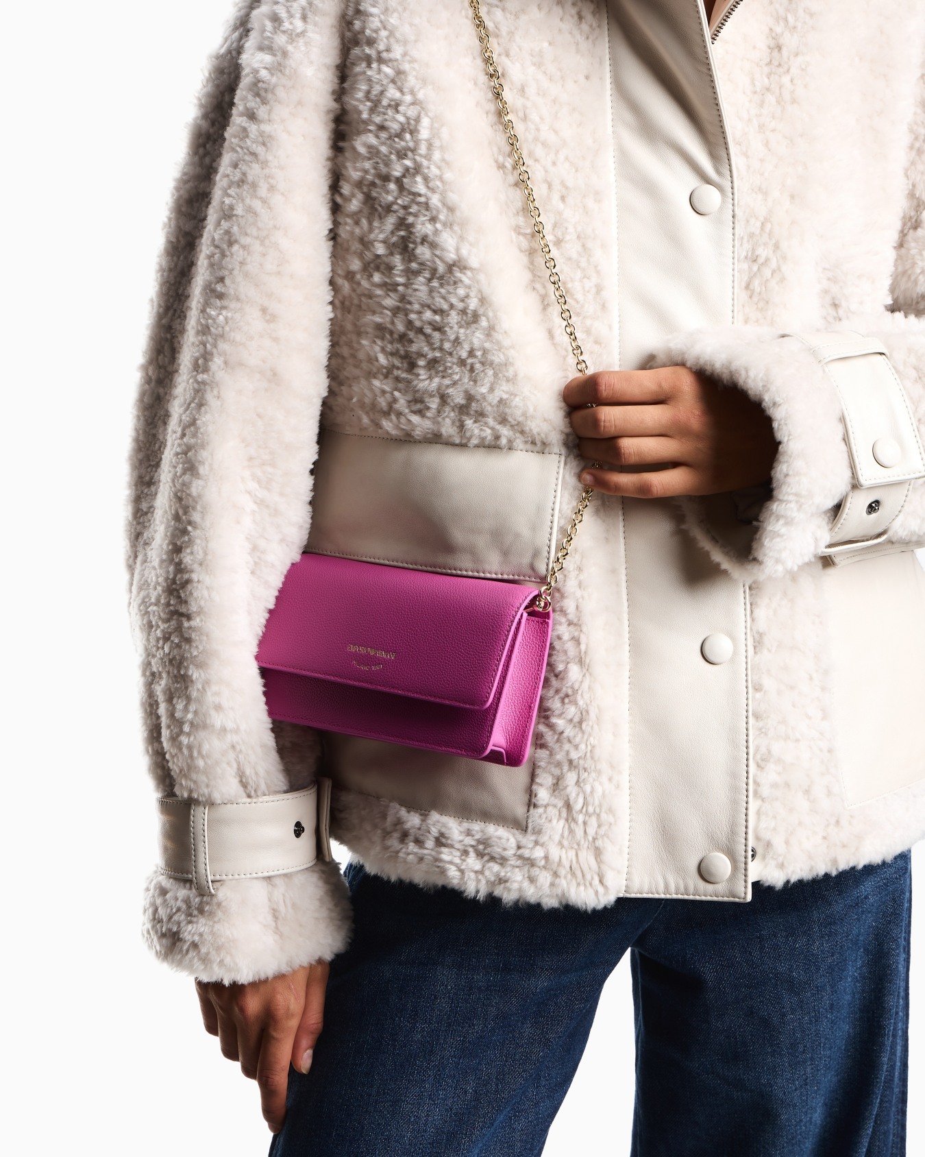 Mini bag in pelle bottalata Slide 5