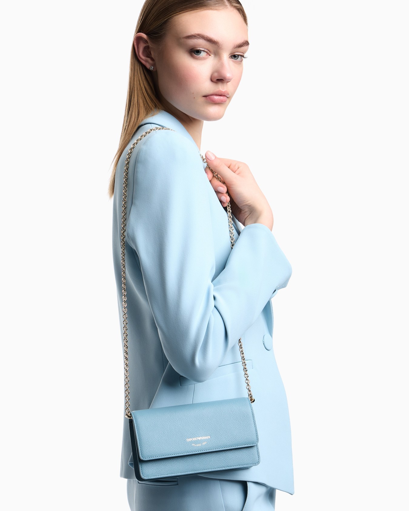 텀블드 가죽 미니백 슬라이드 5