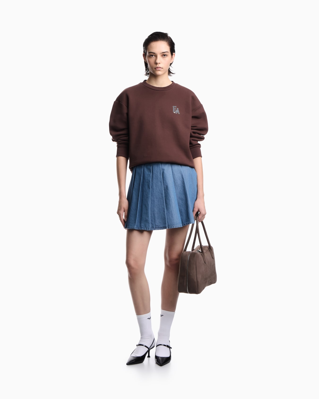 ASV Eagle Club organic jersey sweatshirt with print Slide 1