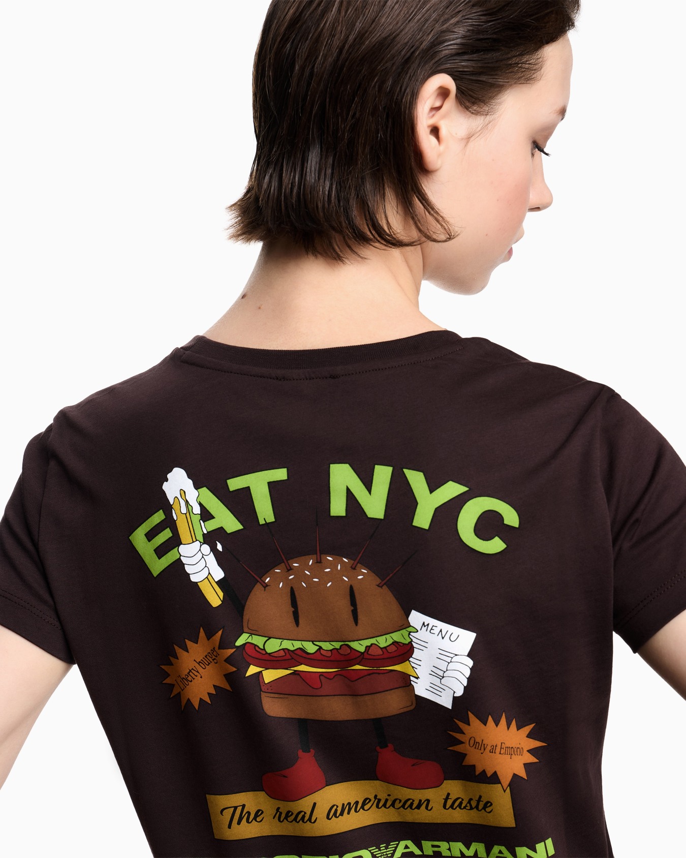 T-shirt in jersey con maxi stampa Capsule New York Slide 4