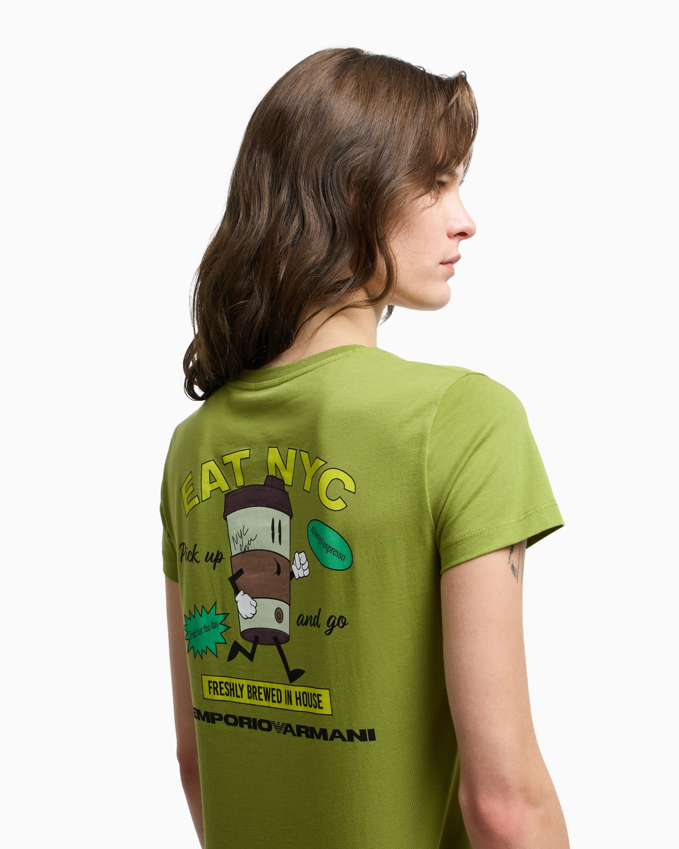 T-shirt in jersey con maxi stampa Capsule New York Slide 4