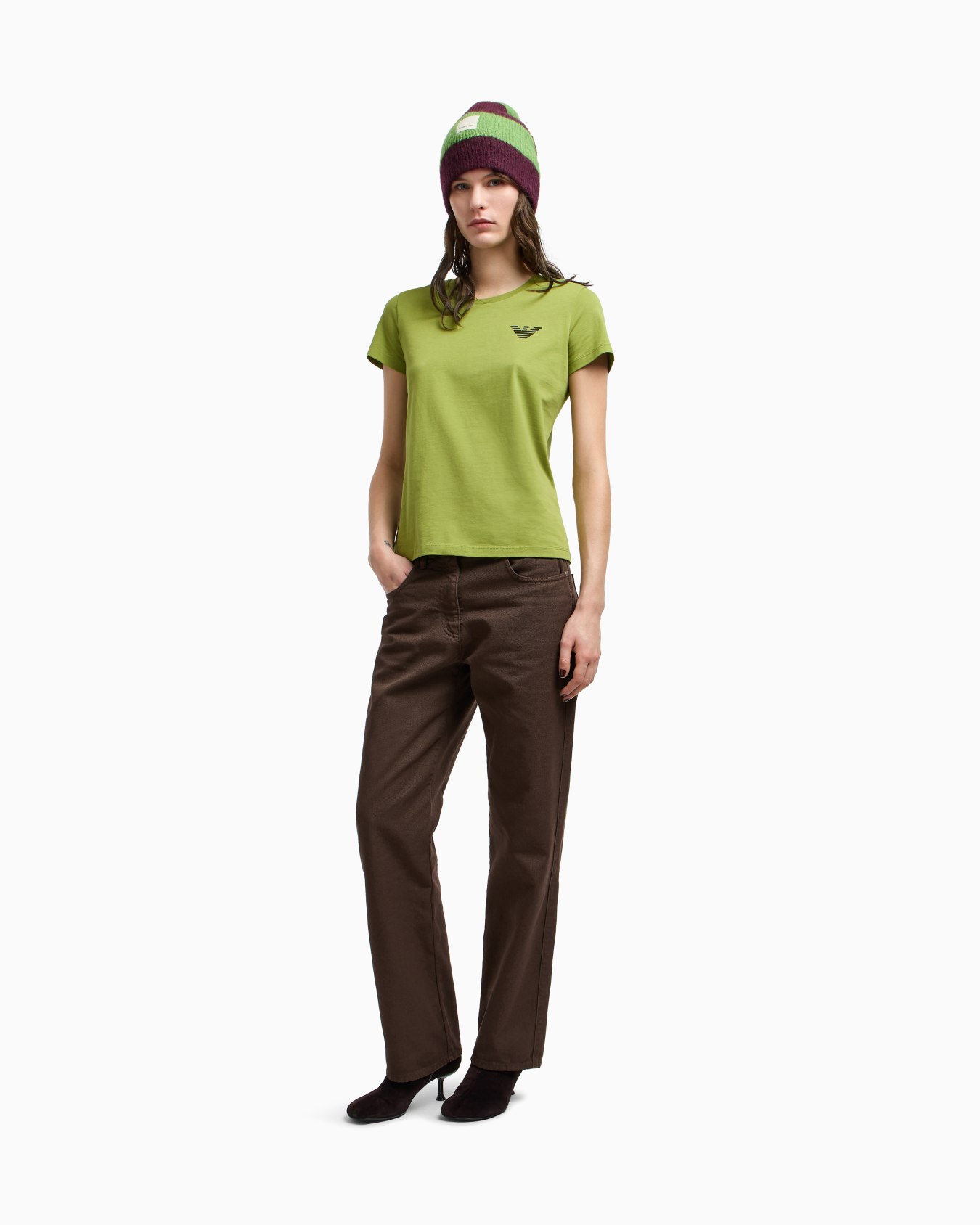 T-shirt in jersey con maxi stampa Capsule New York Slide 1