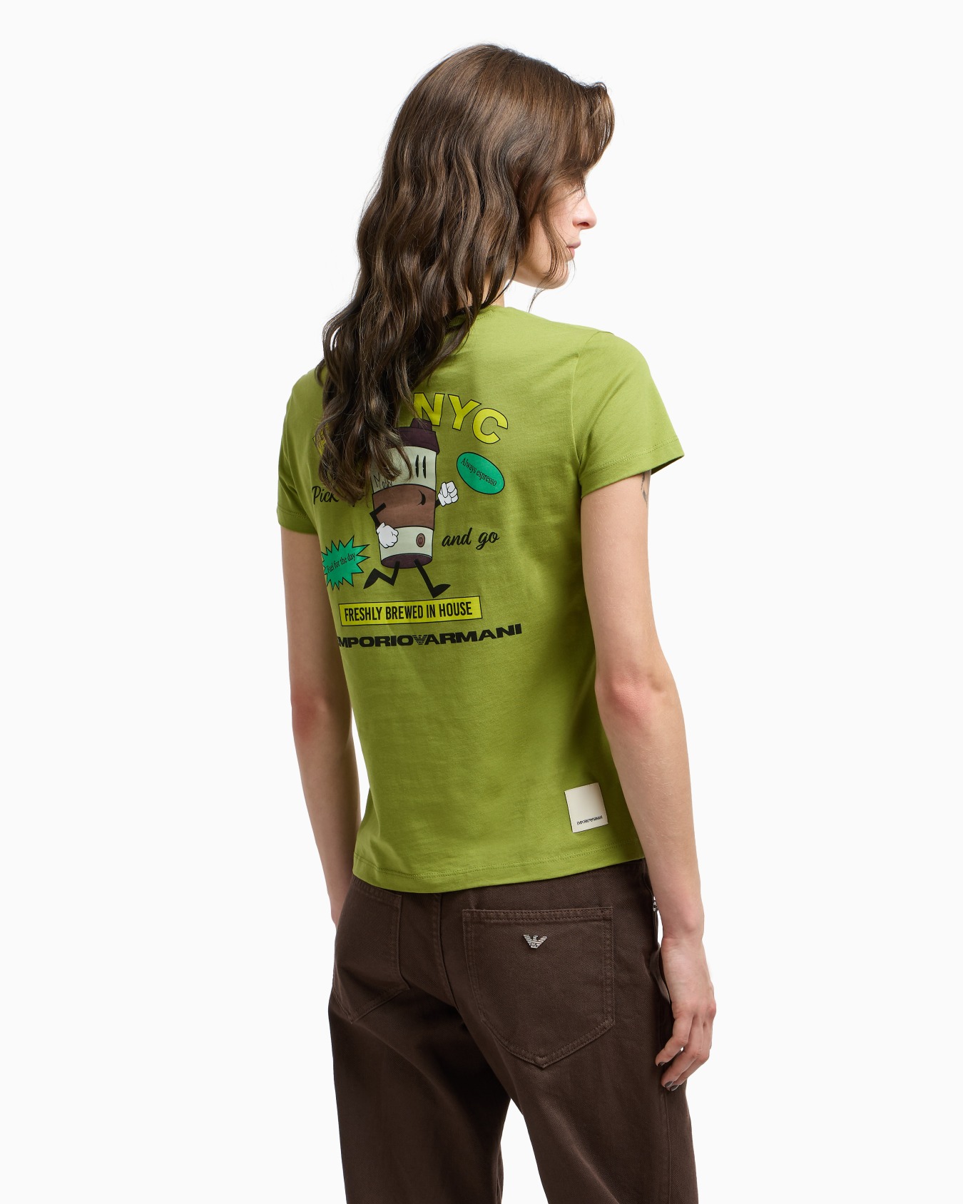 T-shirt in jersey con maxi stampa Capsule New York Slide 2