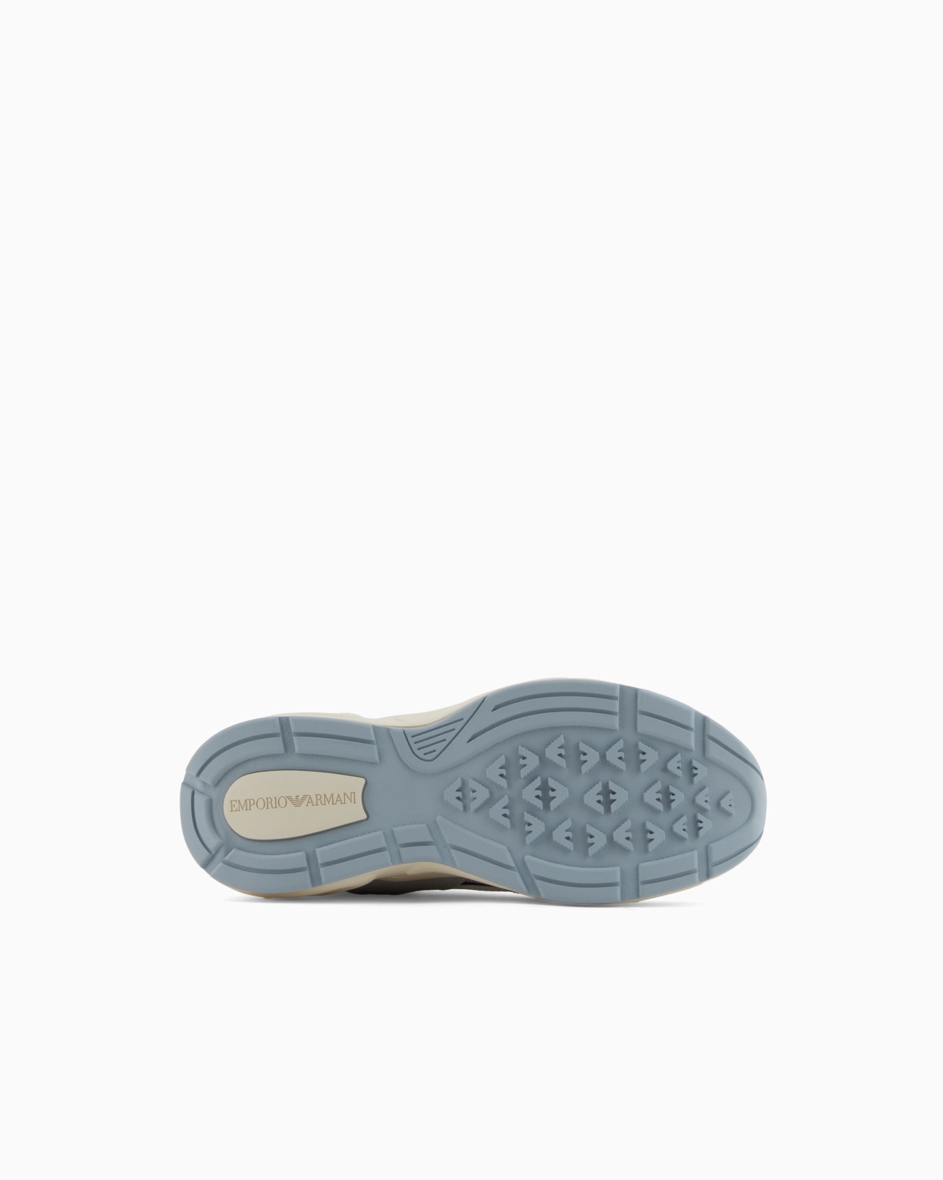 Sneakers en mesh avec détails en cuir suédé et logo aigle Diapositive 5