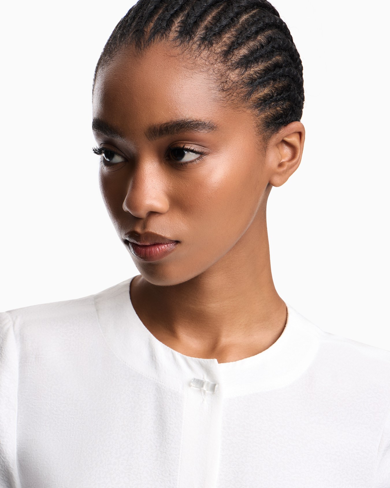 ASV micro leopard spot jacquard fluid fabric shirt Slide 4