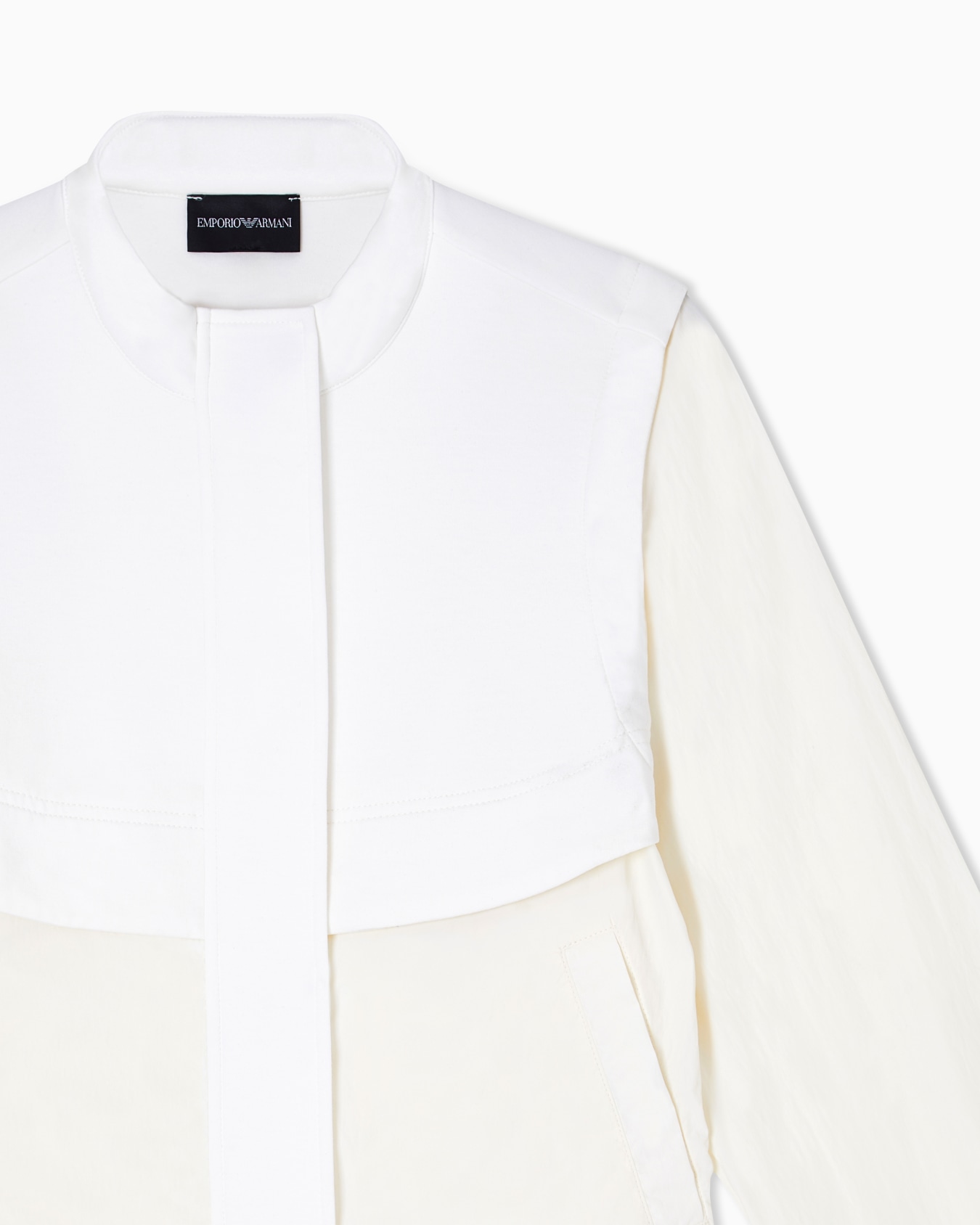 Stretch double jersey blouson Slide 4