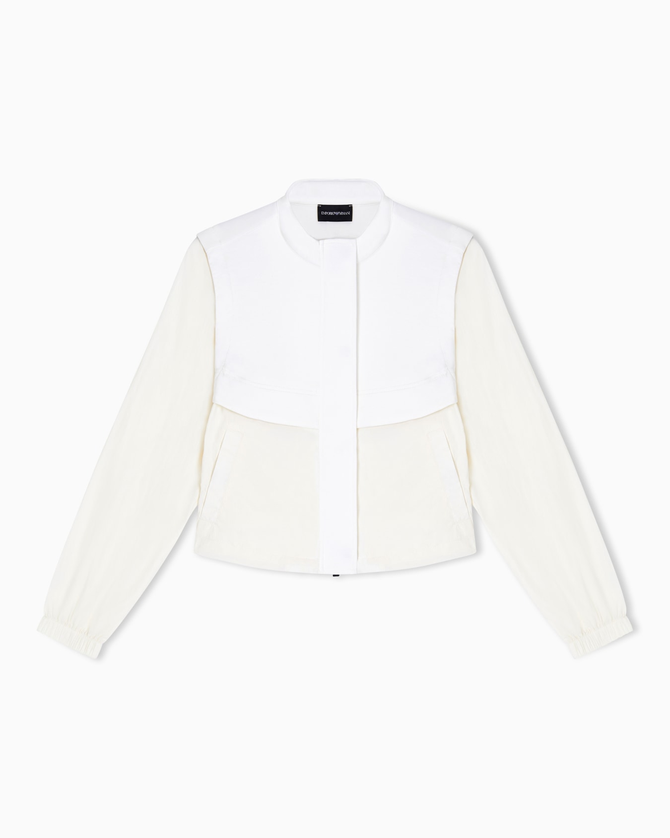 Stretch double jersey blouson Slide 0