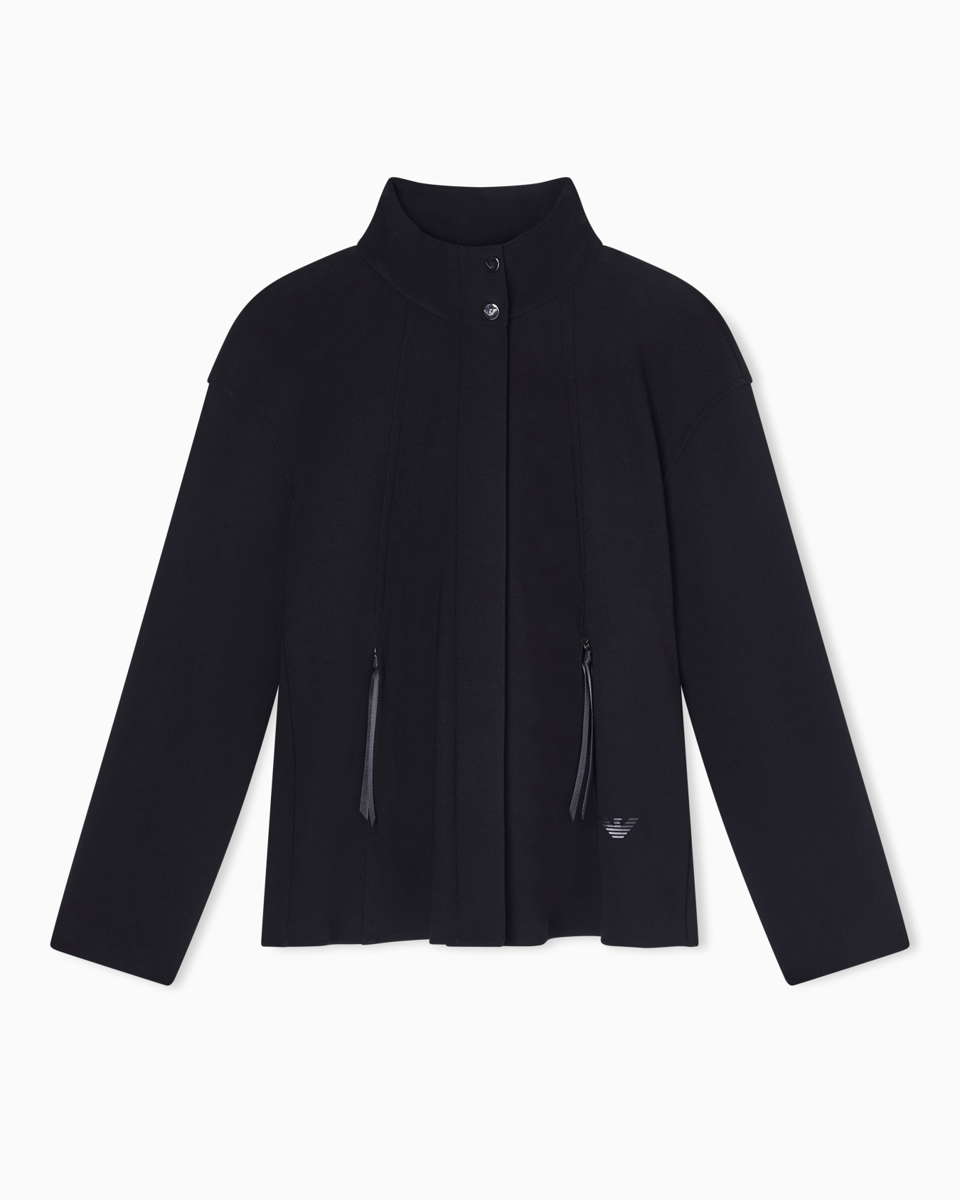 フルジップブルゾン クレープジャージー スライドする 0