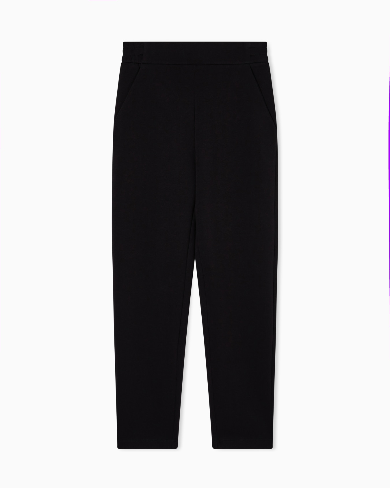 Comfort double jersey trousers Slide 0