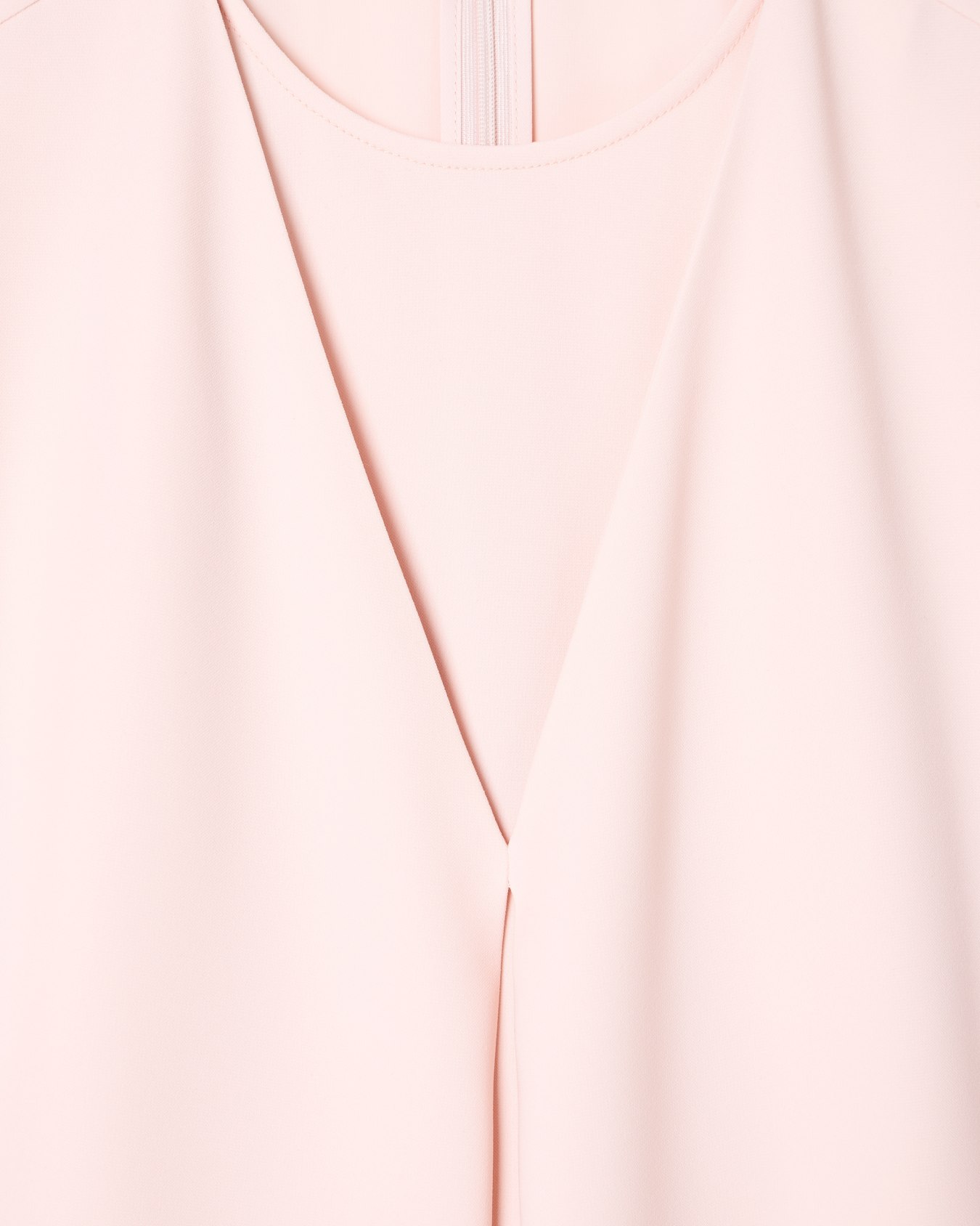 Technical cady dress with front box pleat Slide 4