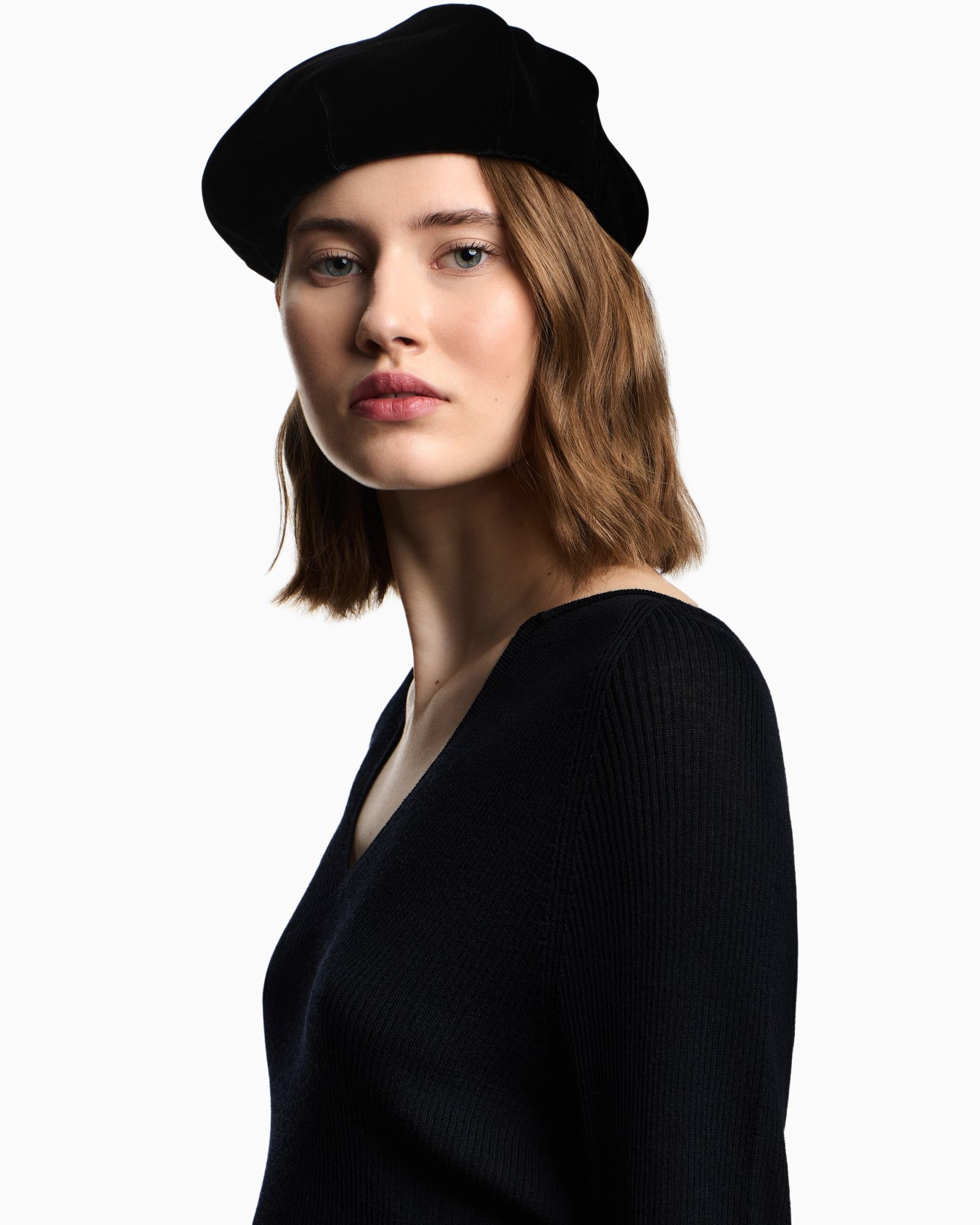Béret en velours Diapositive 3