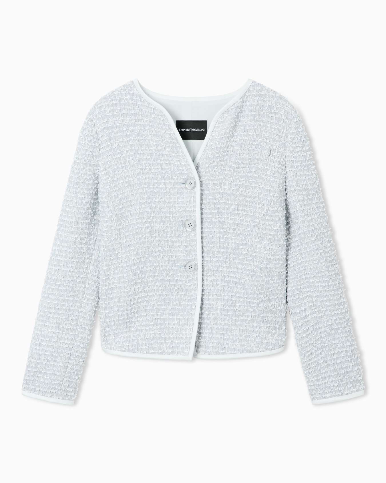 Lurex tweed jacket スライドする 0