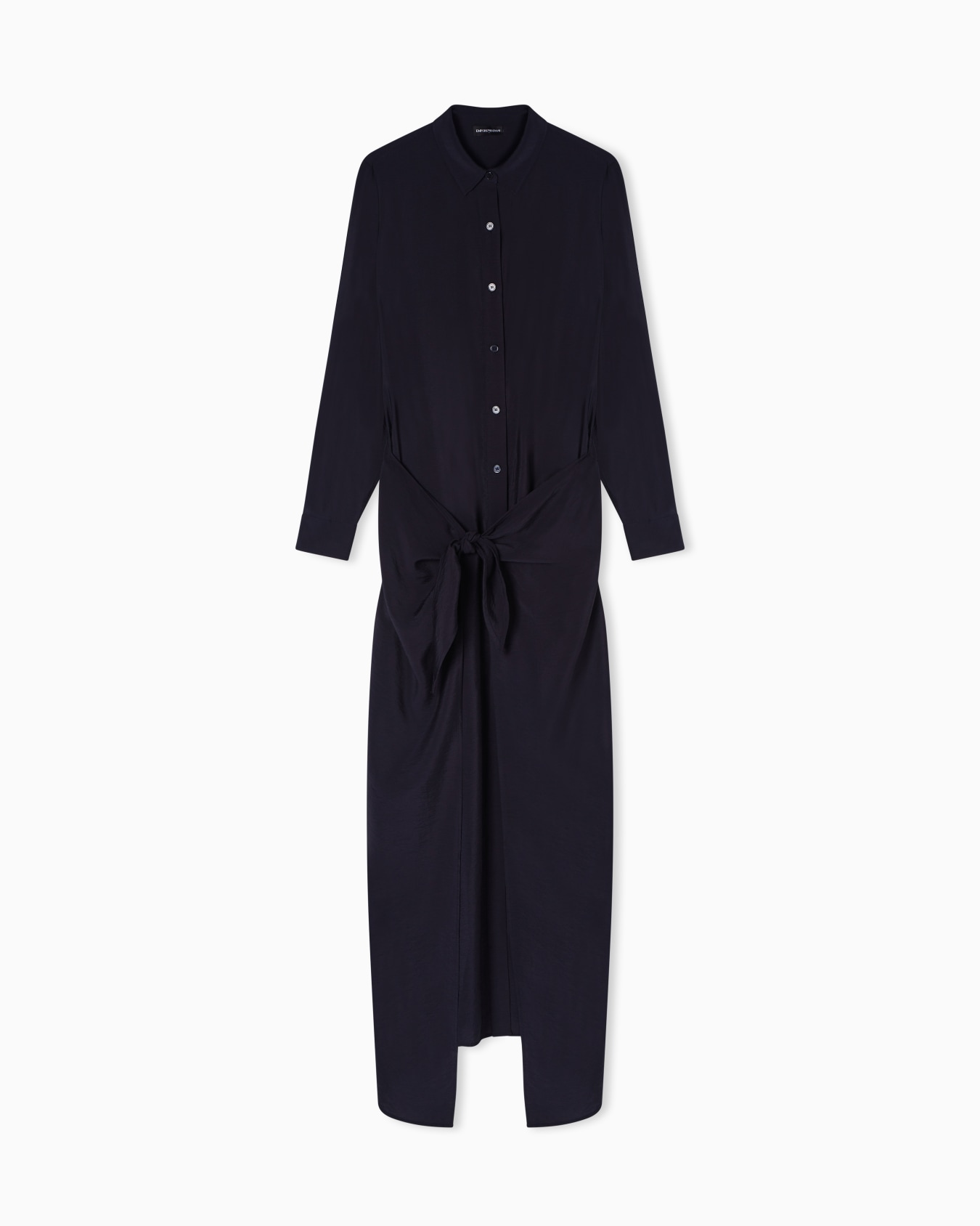 Abito fluido in rayon techno Slide 0