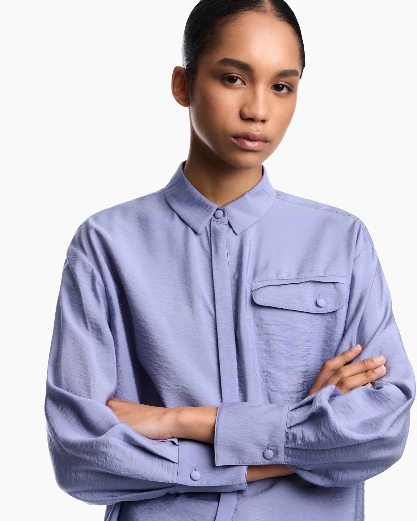 Technical rayon shirt Slide 6