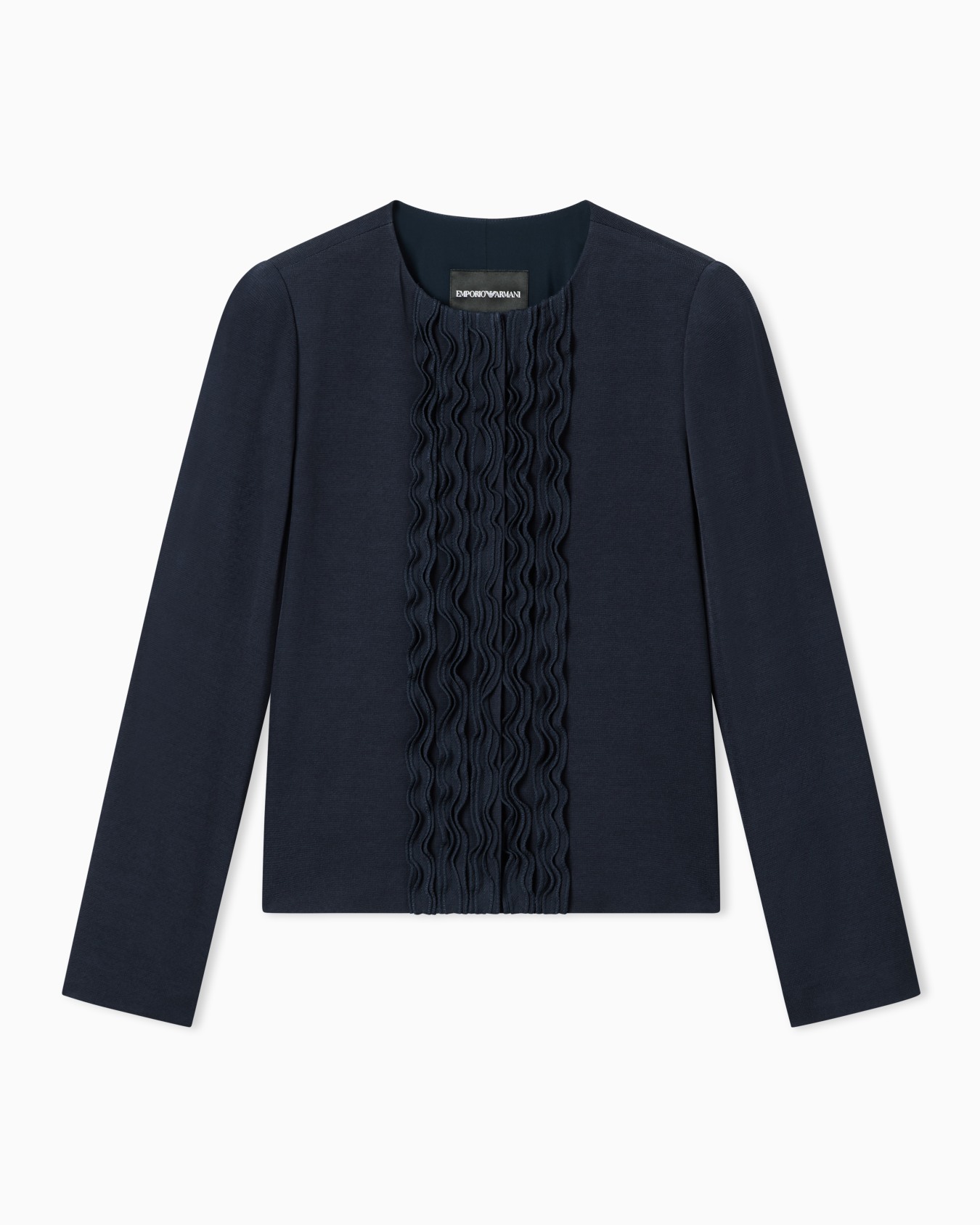 Washed twill jacket with fitted sides Slide 0