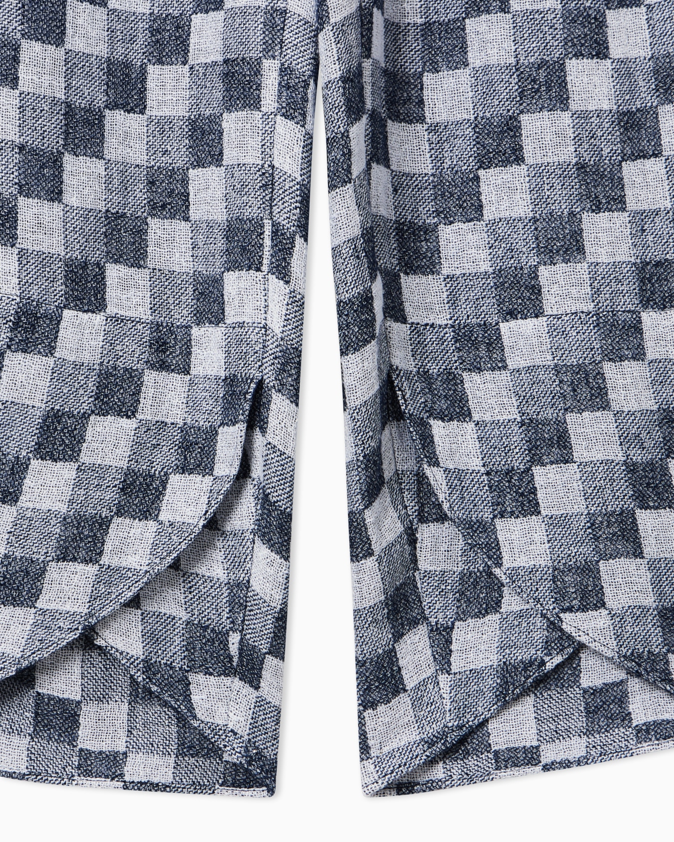 Wide trousers in linen gauze Slide 4