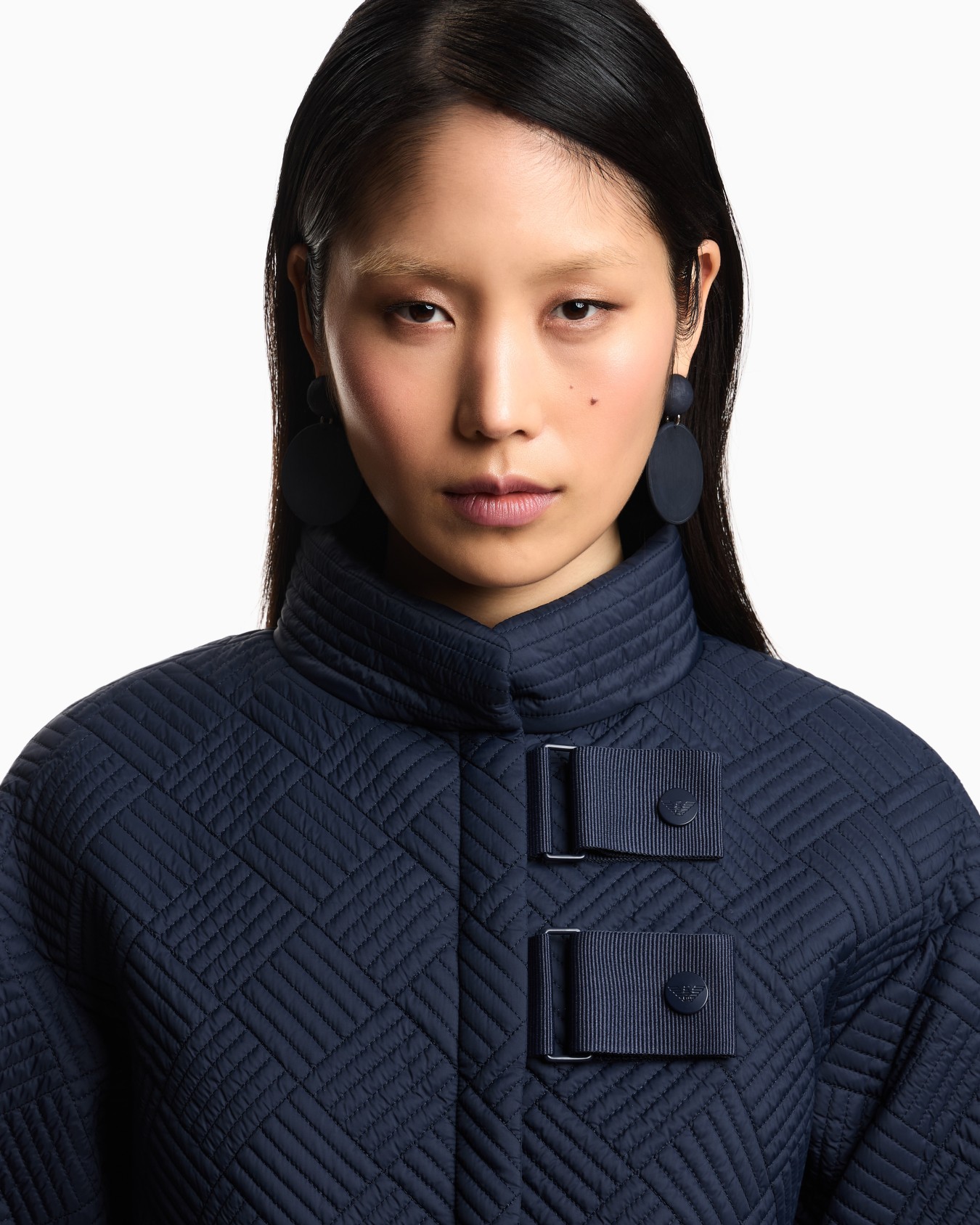 ASV nylon padded pea coat Slide 4