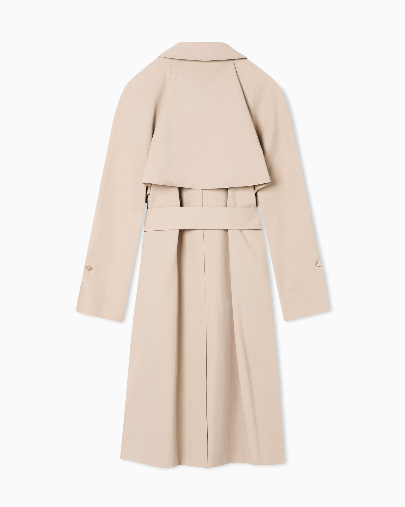 トレンチコート 撥水テクニカルコットン スライドする 3