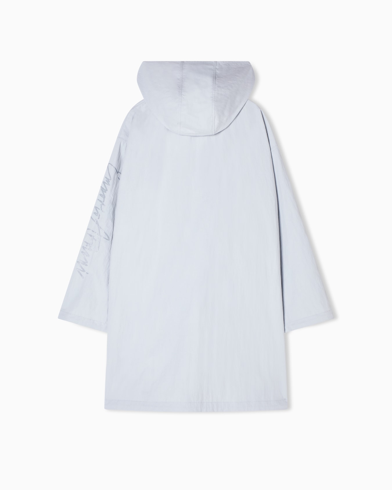 Brushed nylon pea coat スライドする 2